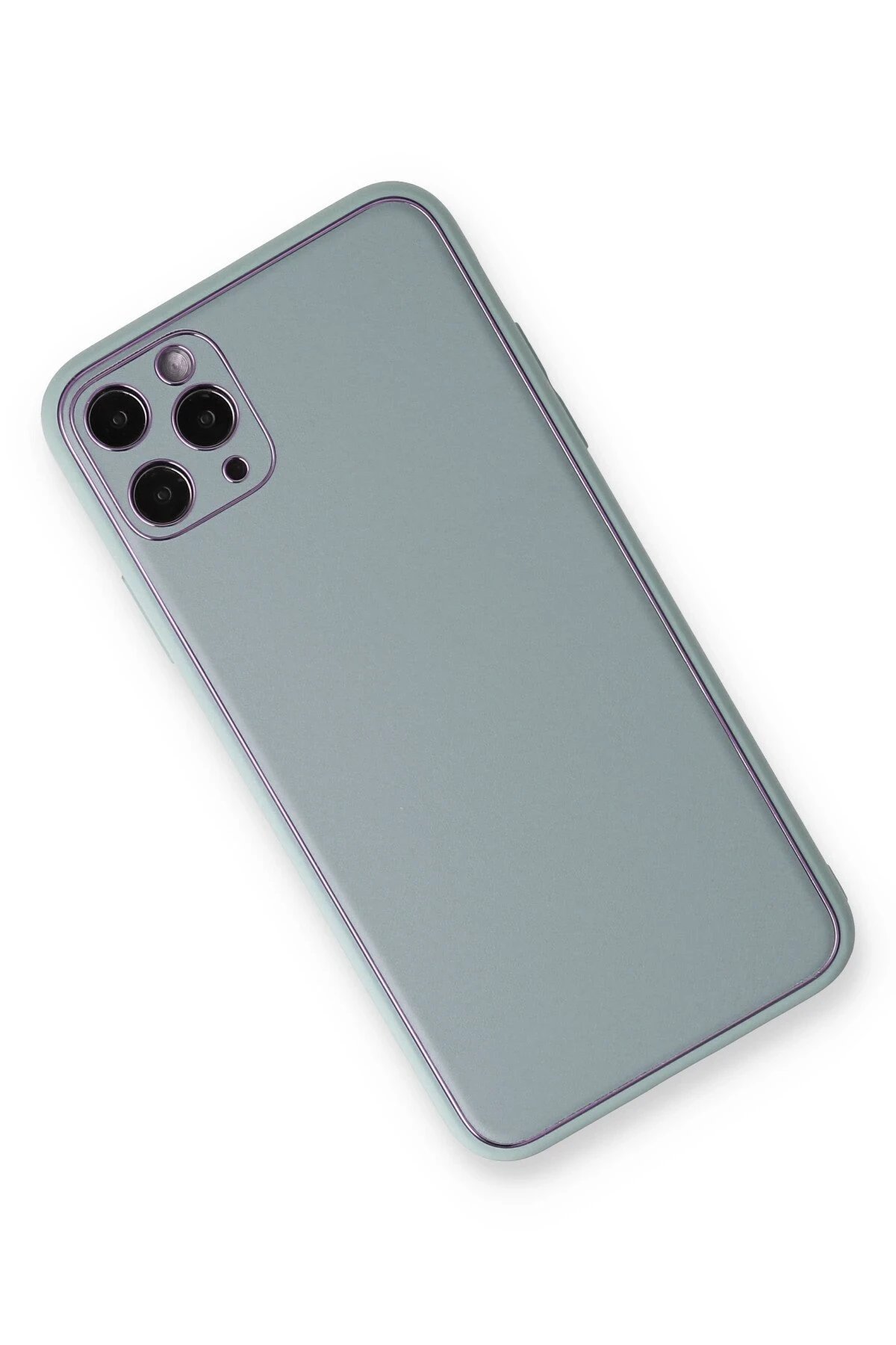 Newface iPhone 11 Pro Max Kılıf Coco Deri Silikon Kapak uaz