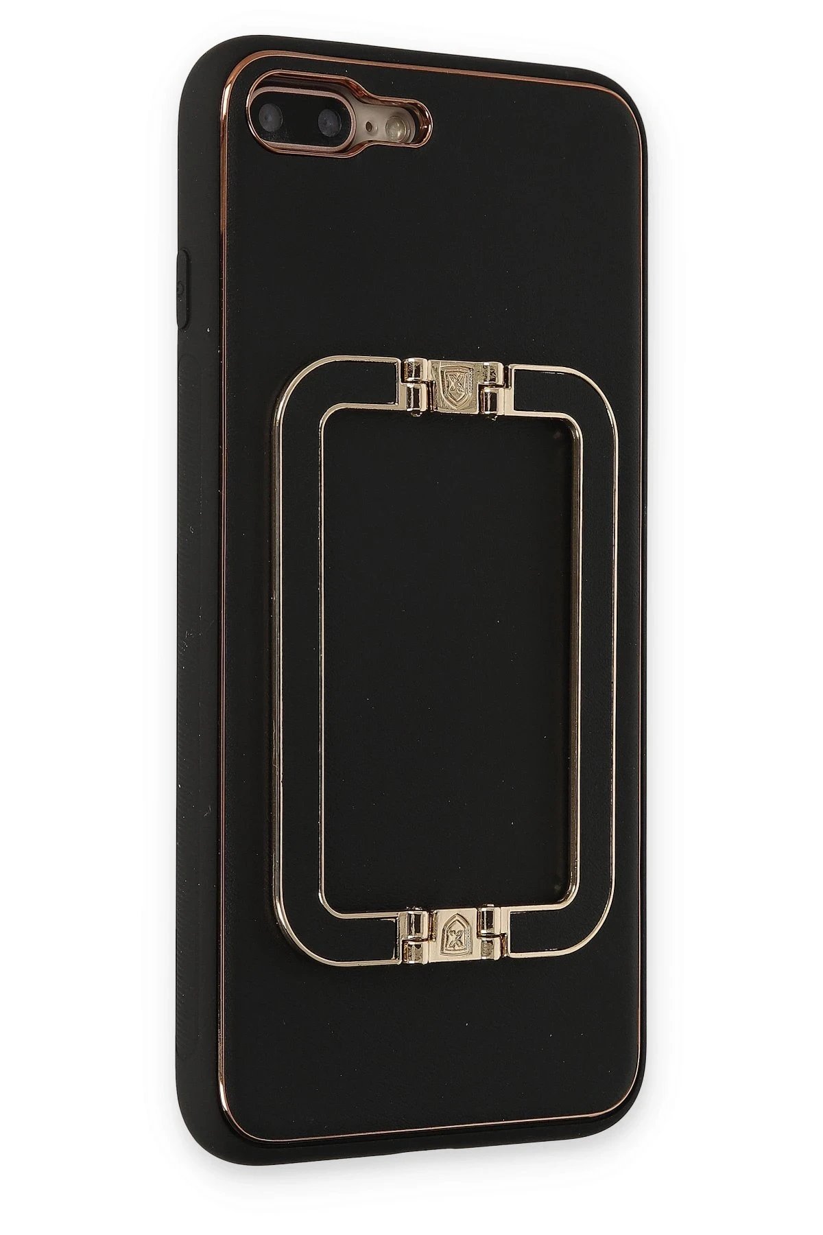 Newface iPhone 7 Plus Kılıf Coco Elit Kapak - Siyah