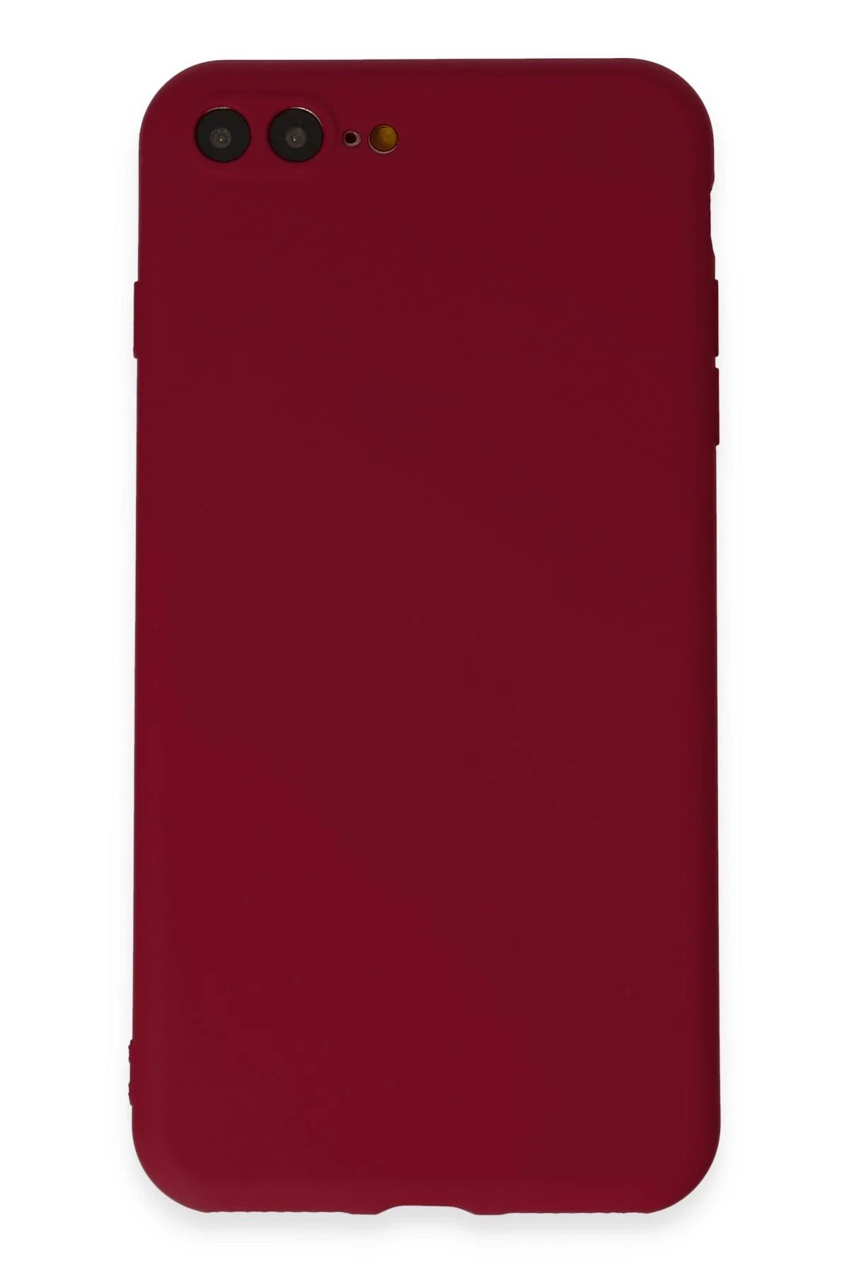 Newface iPhone 7 Plus Kılıf First Silikon - Bordo