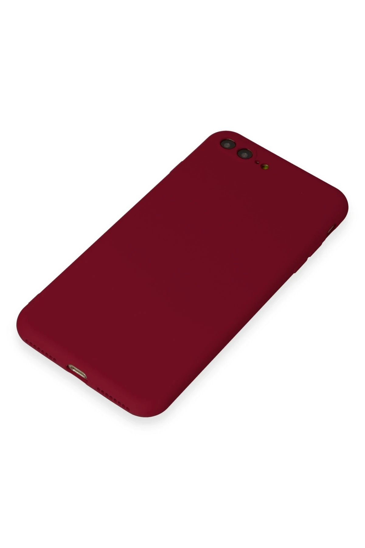 Newface iPhone 7 Plus Kılıf First Silikon - Bordo
