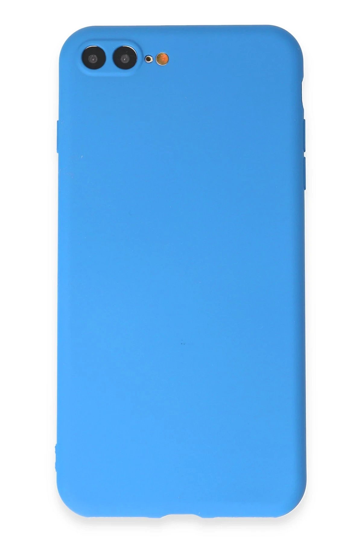 Newface iPhone 7 Plus Kılıf First Silikon - Mavi