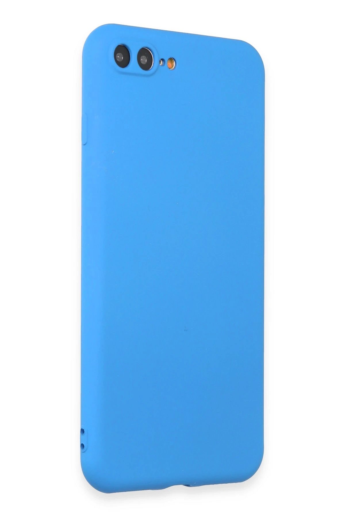 Newface iPhone 7 Plus Kılıf First Silikon - Mavi