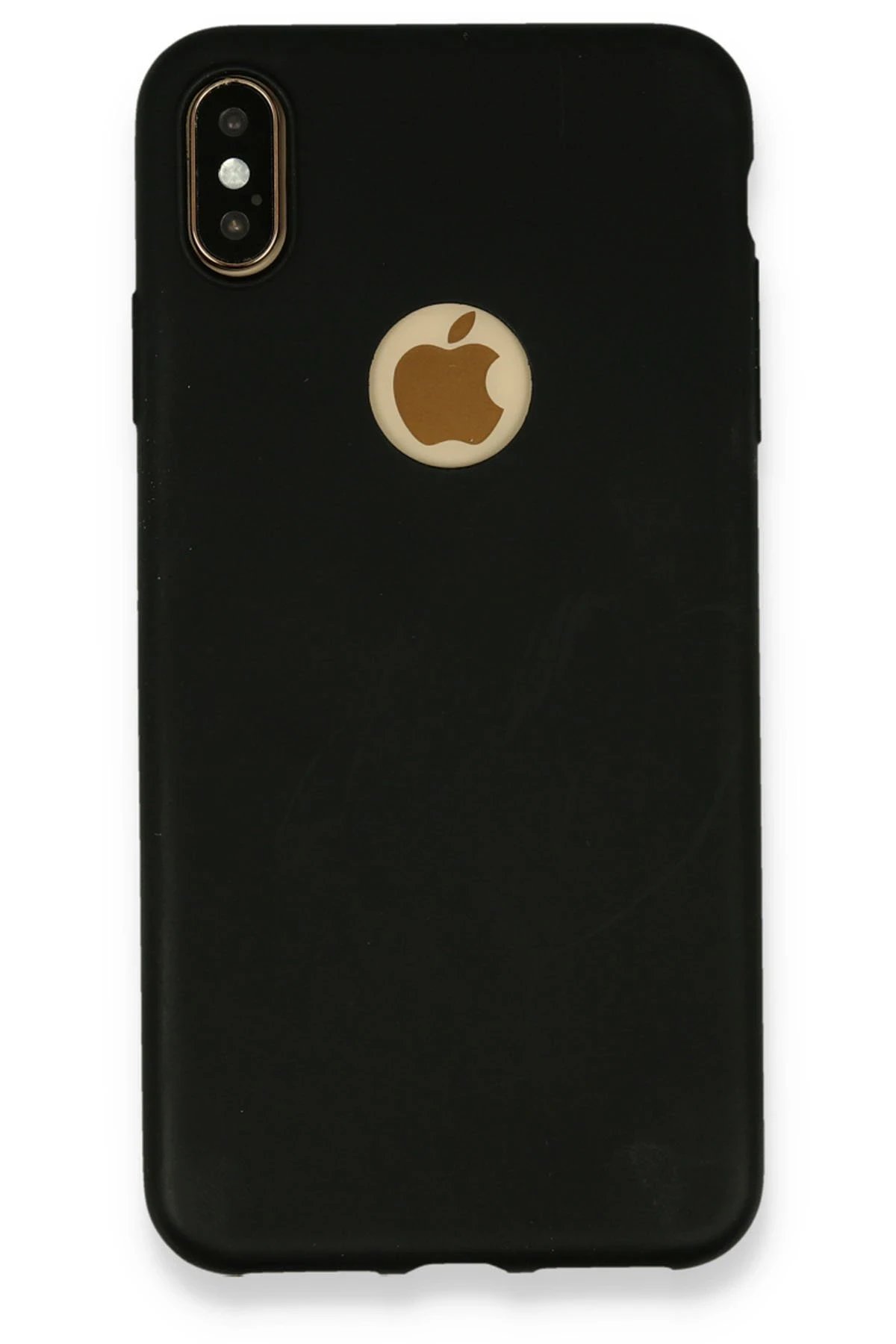 Newface iPhone XS Max Kılıf First Silikon - Siyah