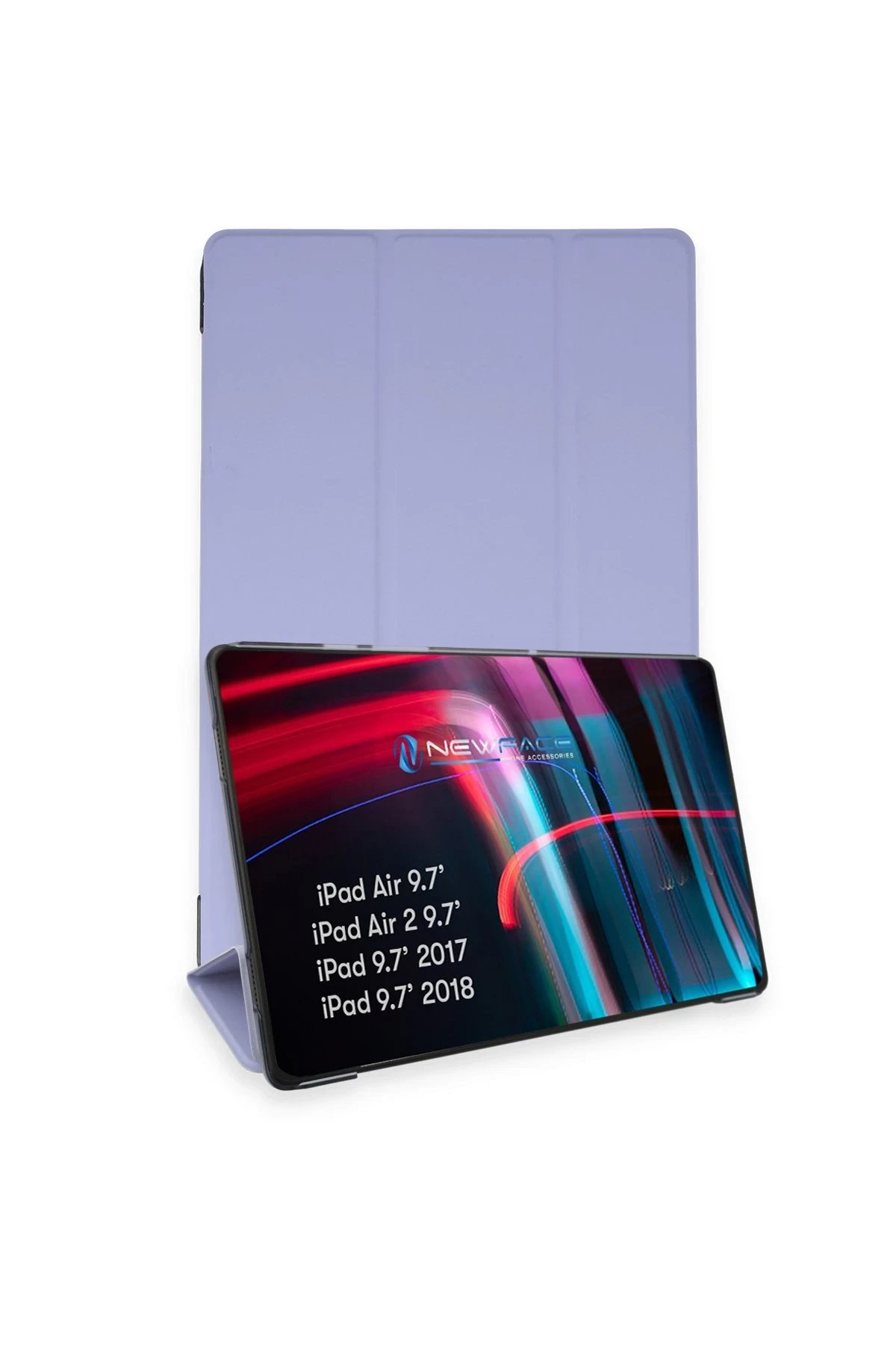 Newface iPad 5 Air 9.7 Kılıf Tablet Smart Kılıf - Lila