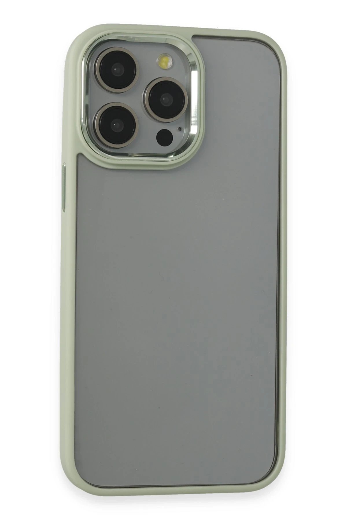 Newface iPhone 14 Pro Max Kılıf Power Silikon - Yeşil