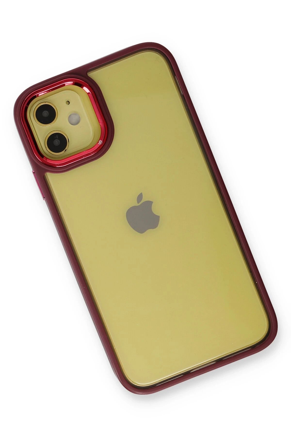 Newface iPhone 12 Kılıf Dora Kapak - Kırmızı