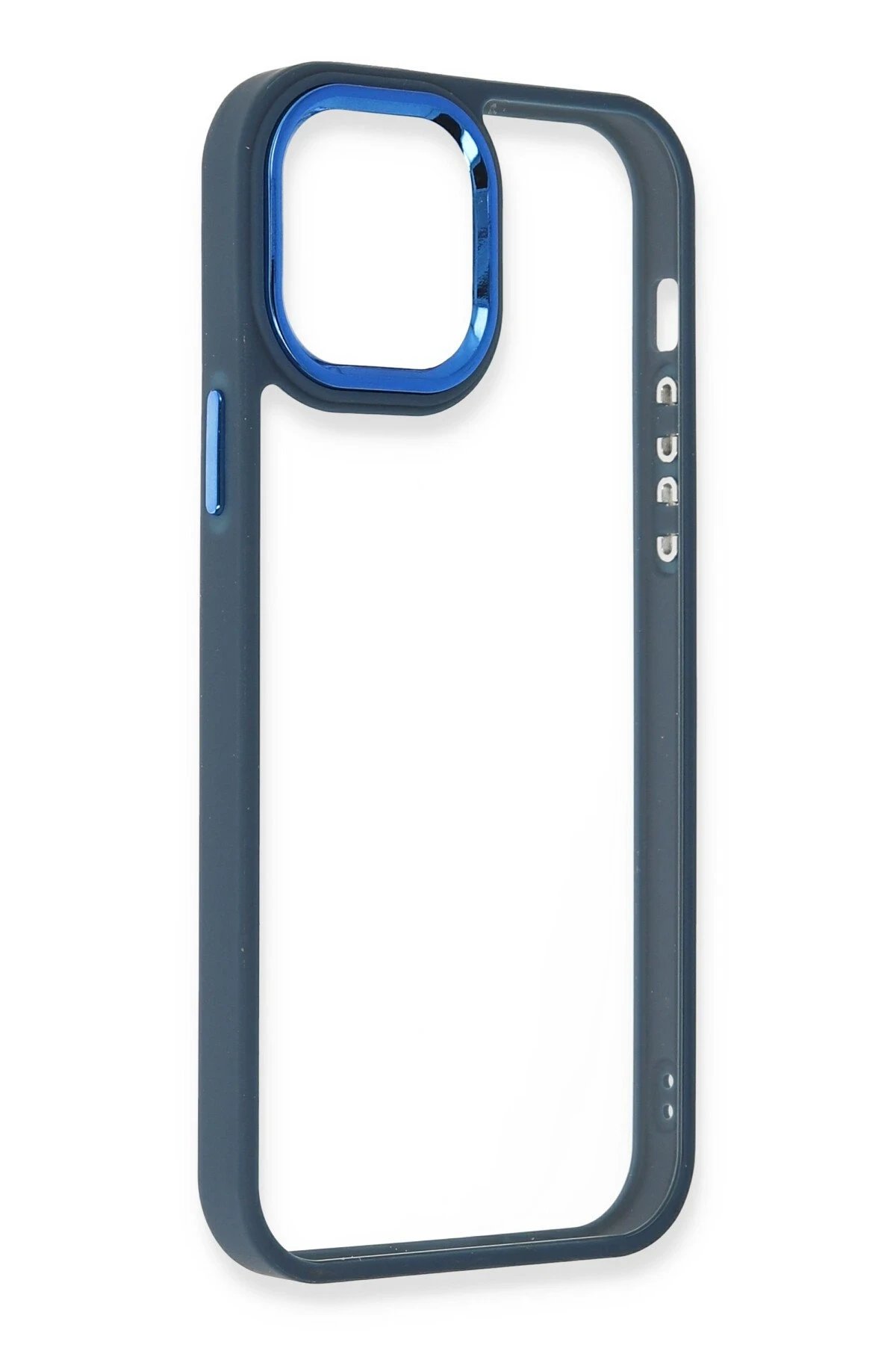 Newface iPhone 12 Pro Max Kılıf Dora Kapak - Mavi