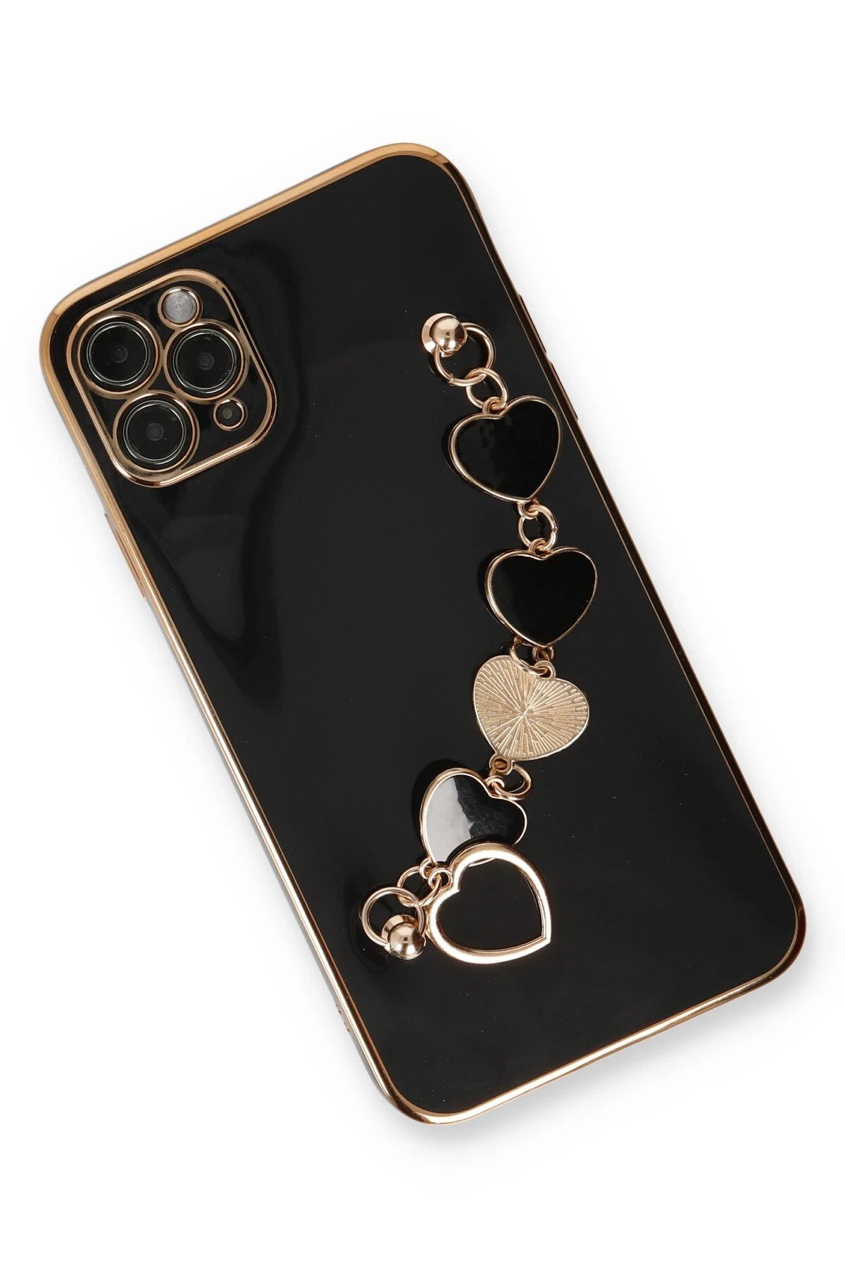 Newface iPhone 11 Pro Kılıf Esila Silikon - Siyah