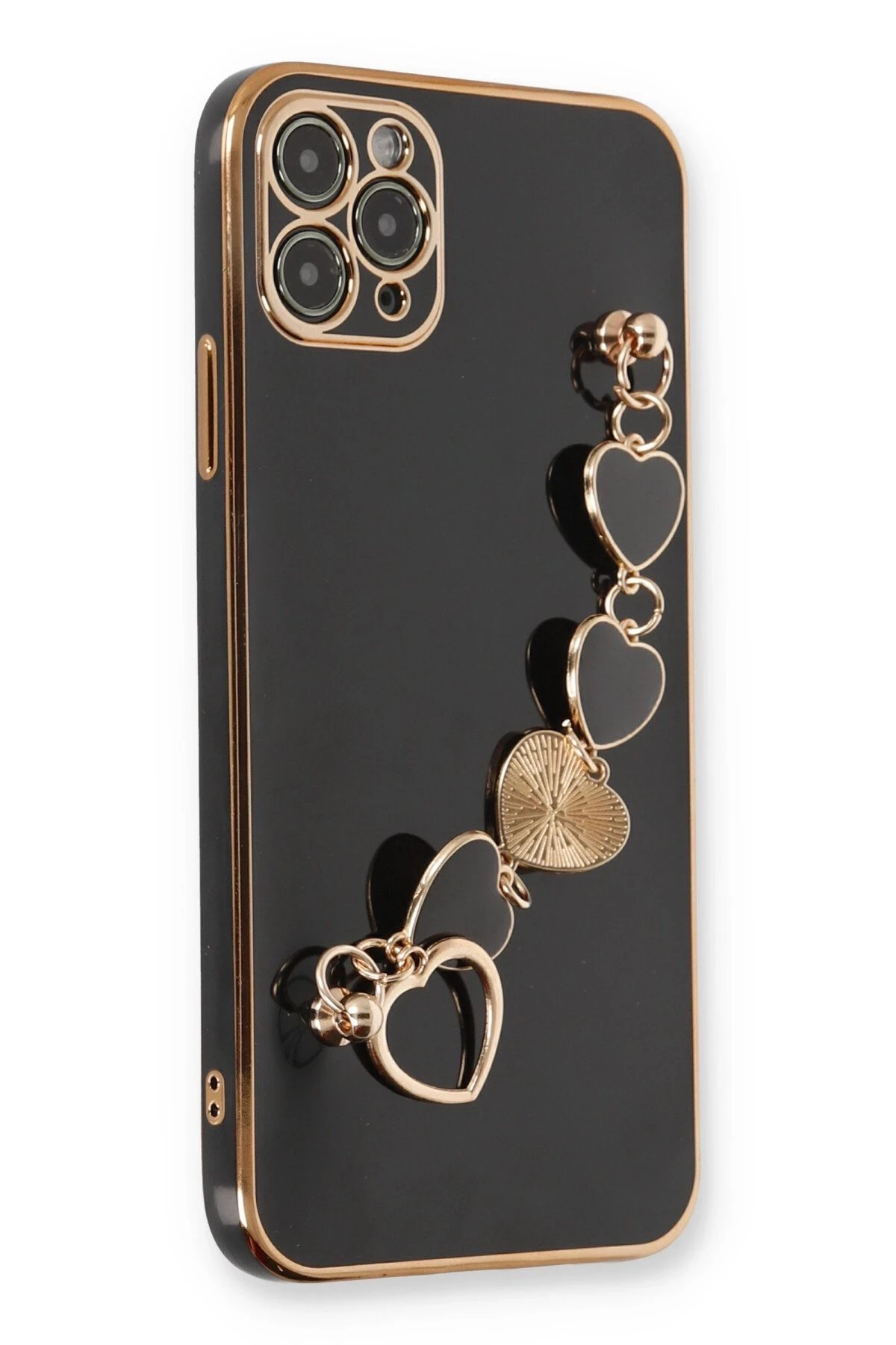 Newface iPhone 11 Pro Max Kılıf Esila Silikon - Siyah