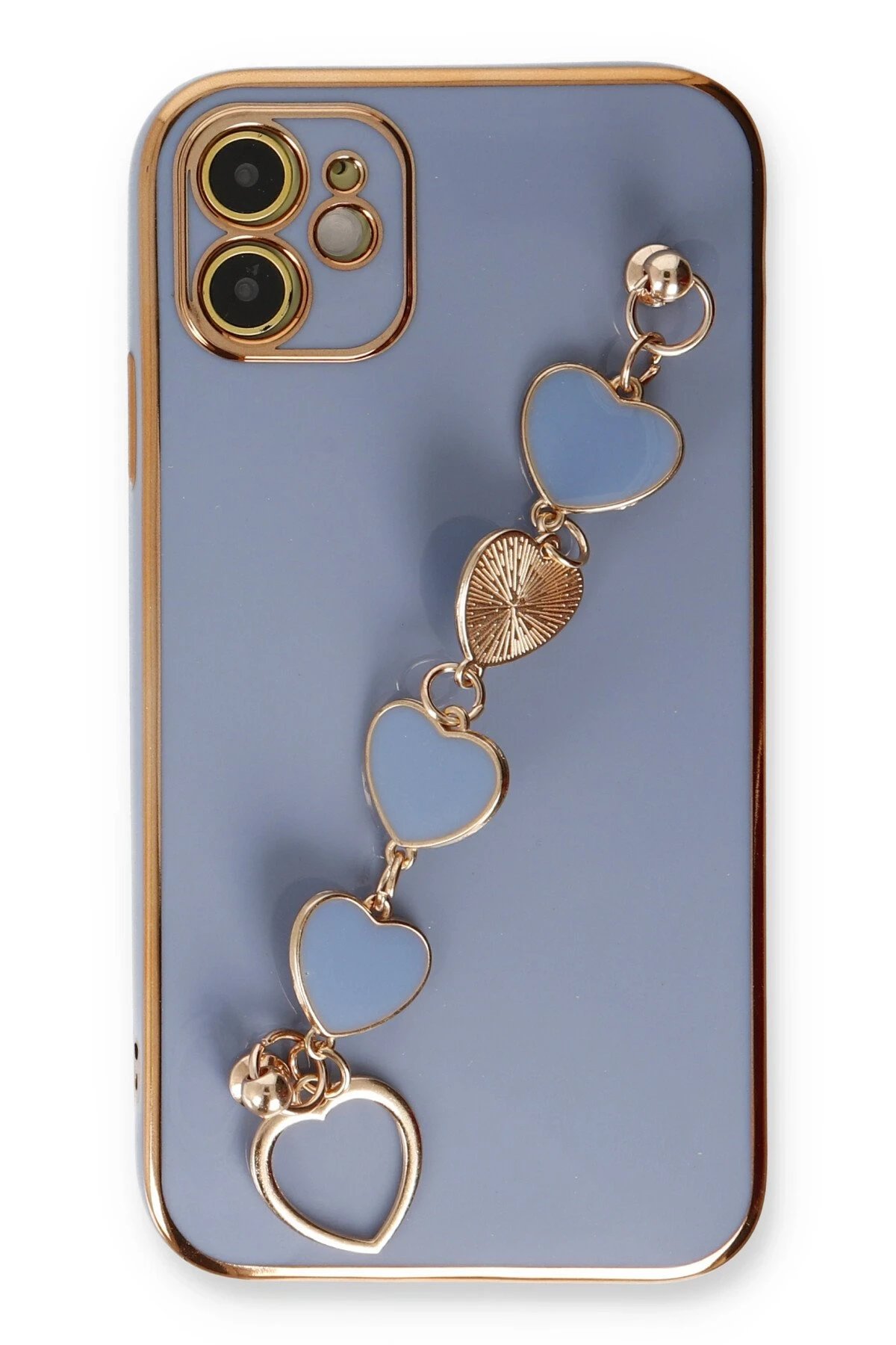 Newface iPhone 12 Kılıf Esila Silikon - Gri