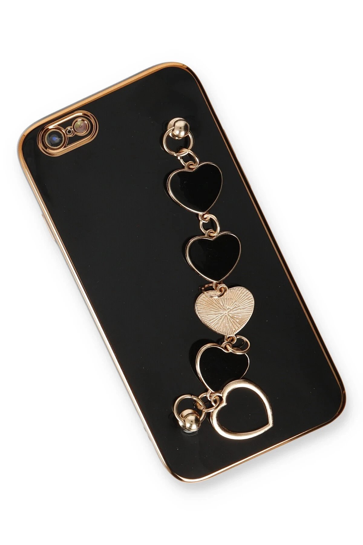 Newface iPhone 6 Kılıf Esila Silikon - Siyah