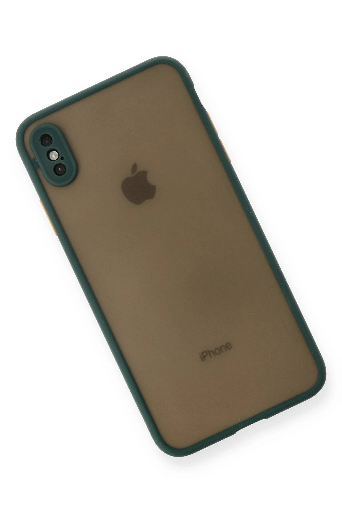 Newface iPhone XS Max Kılıf Montreal Silikon Kapak - Yeşil