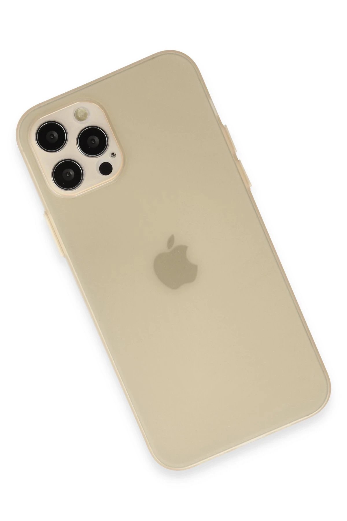 Newface iPhone 12 Pro Max Kılıf Puma Silikon - Gold