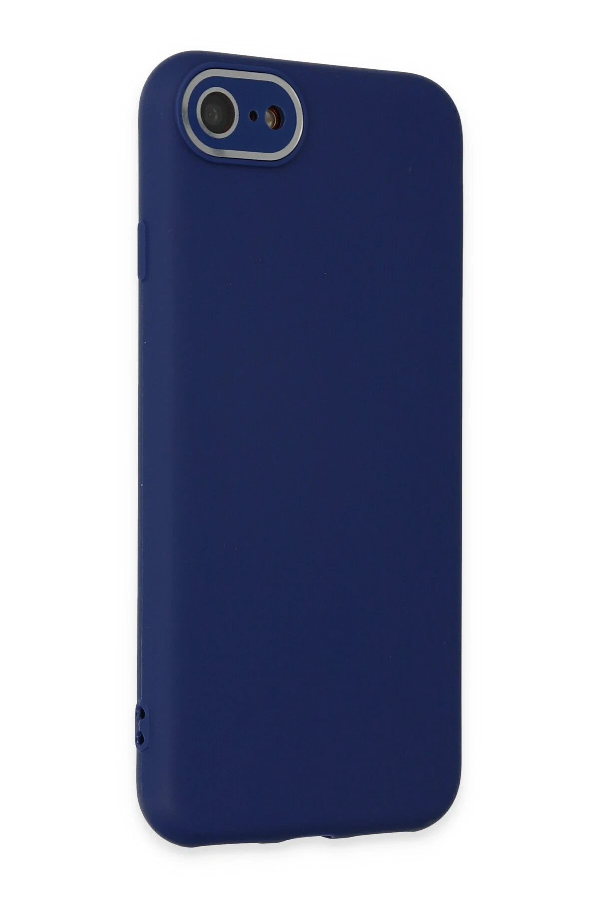 Newface iPhone 7 Kılıf Lansman Glass Kapak - Sky Blue