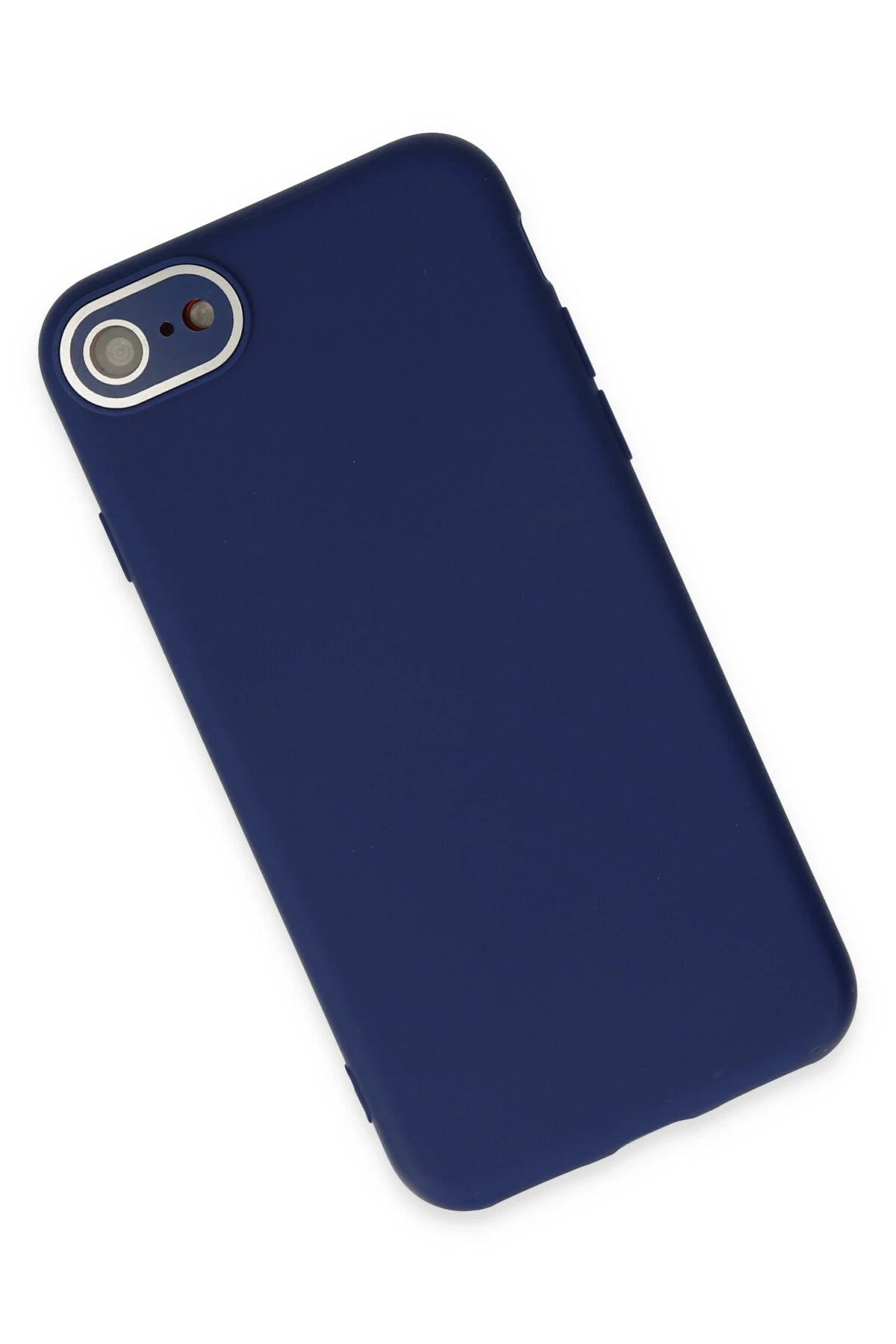 Newface iPhone 7 Kılıf Lansman Glass Kapak - Sky Blue