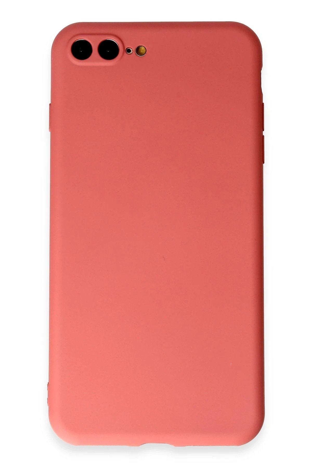 Newface iPhone 7 Plus Kılıf First Silikon - Kiremit