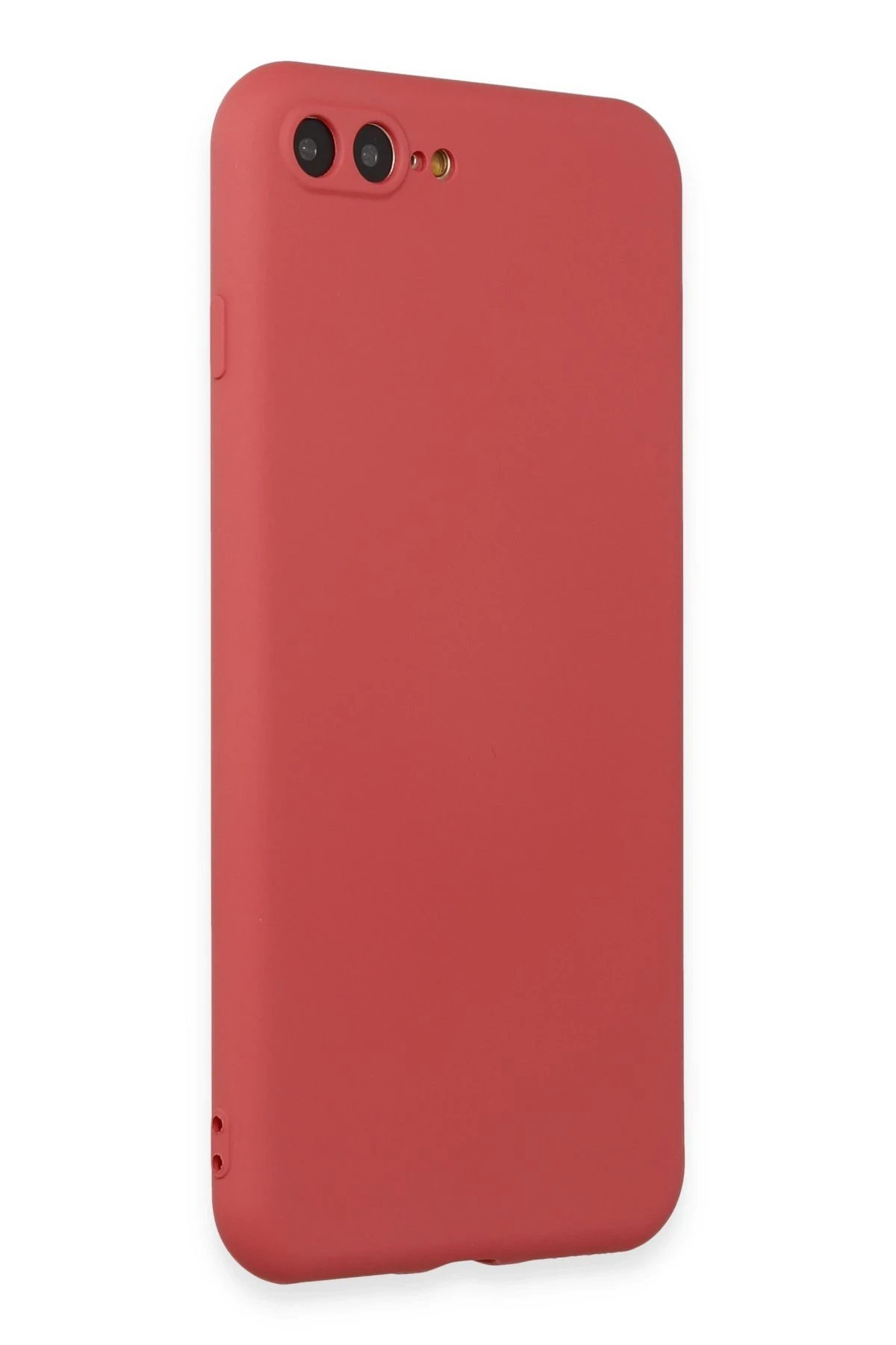 Newface iPhone 7 Plus Kılıf First Silikon - Kiremit