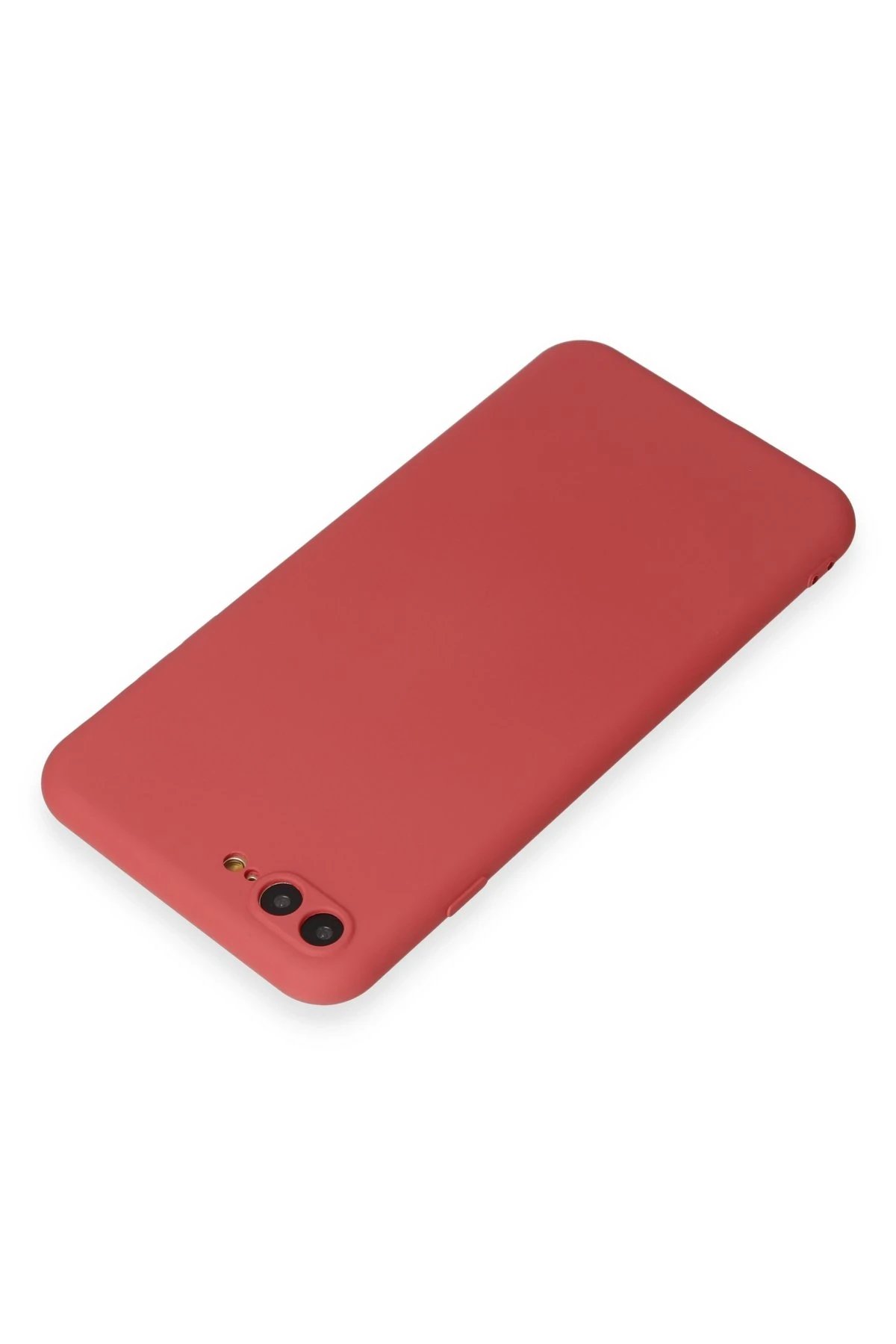 Newface iPhone 7 Plus Kılıf First Silikon - Kiremit