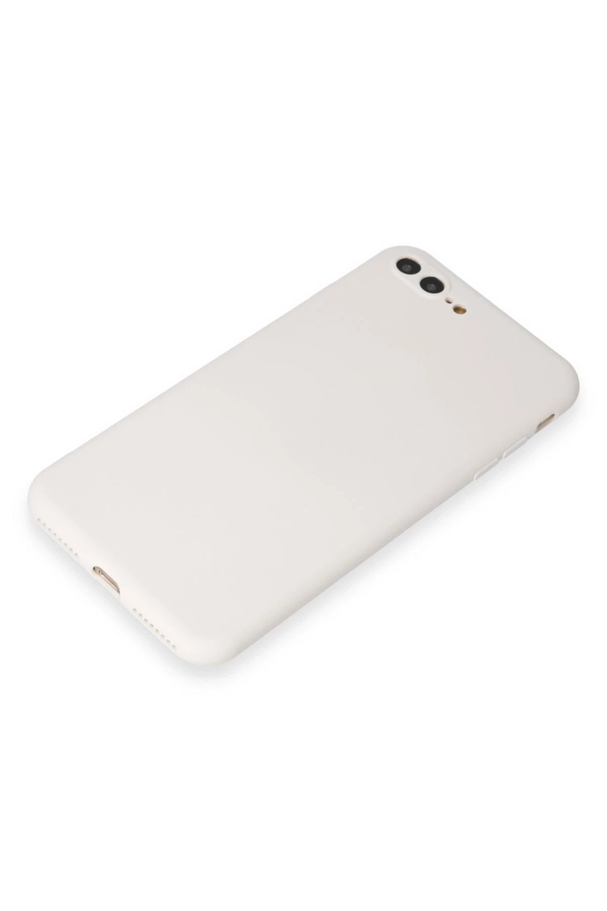 Newface iPhone 7 Plus Kılıf First Silikon - Beyaz