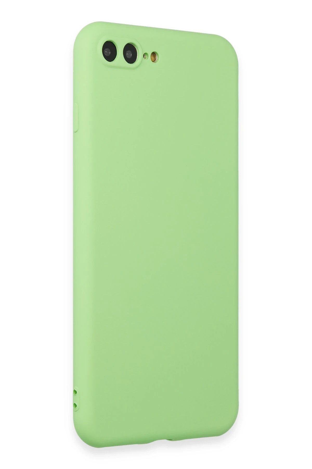 Newface iPhone 7 Plus Kılıf First Silikon - Açık Yeşil