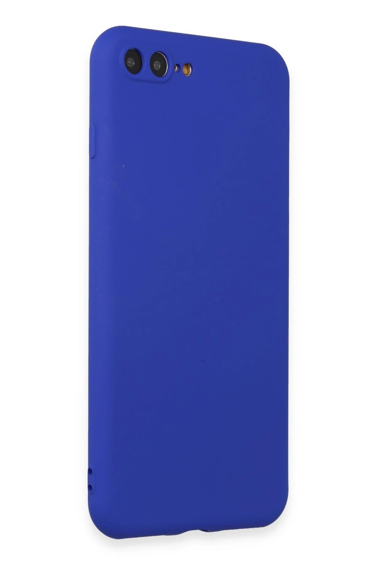 Newface iPhone 7 Plus Kılıf First Silikon - Koyu Mavi