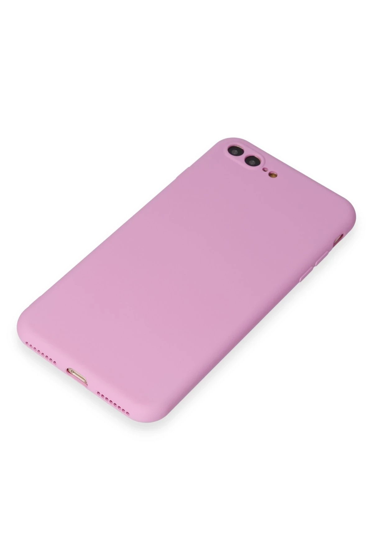 Newface iPhone 7 Plus Kılıf First Silikon - Açık Mor