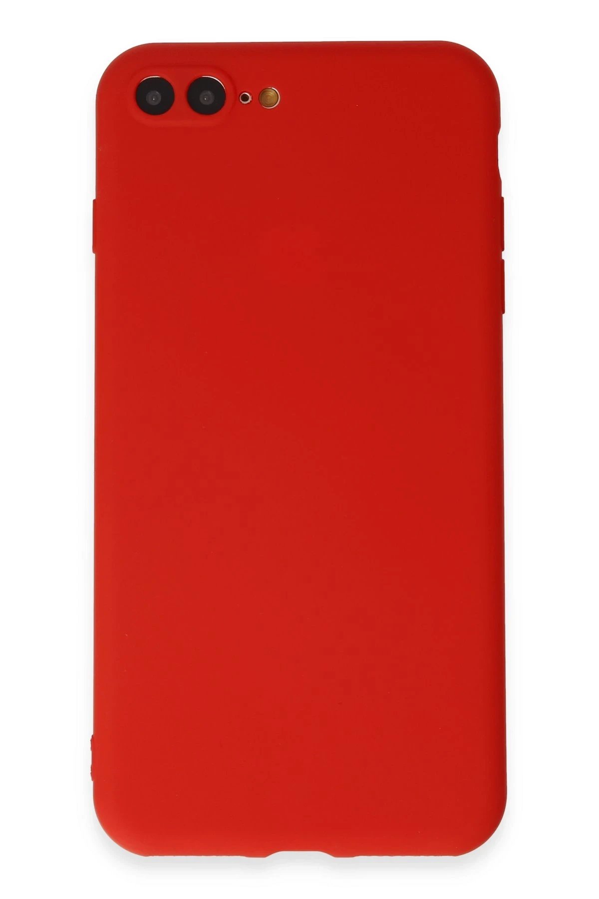 Newface iPhone 7 Plus Kılıf First Silikon - Kırmızı