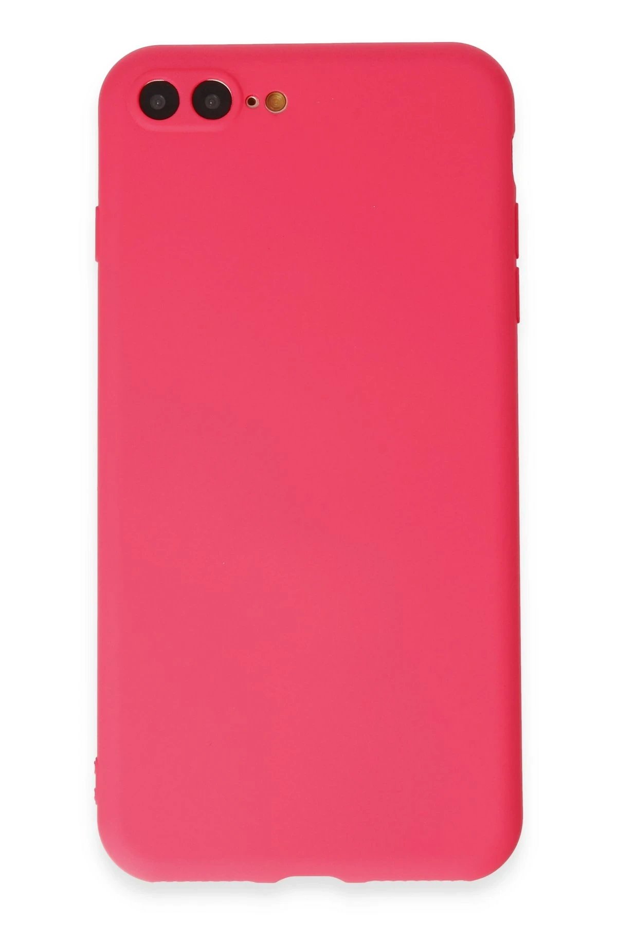 Newface iPhone 7 Plus Kılıf First Silikon - Pembe