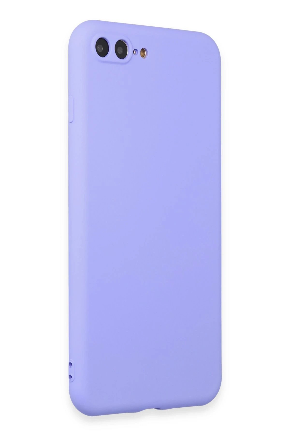 Newface iPhone 7 Plus Kılıf First Silikon - Lila