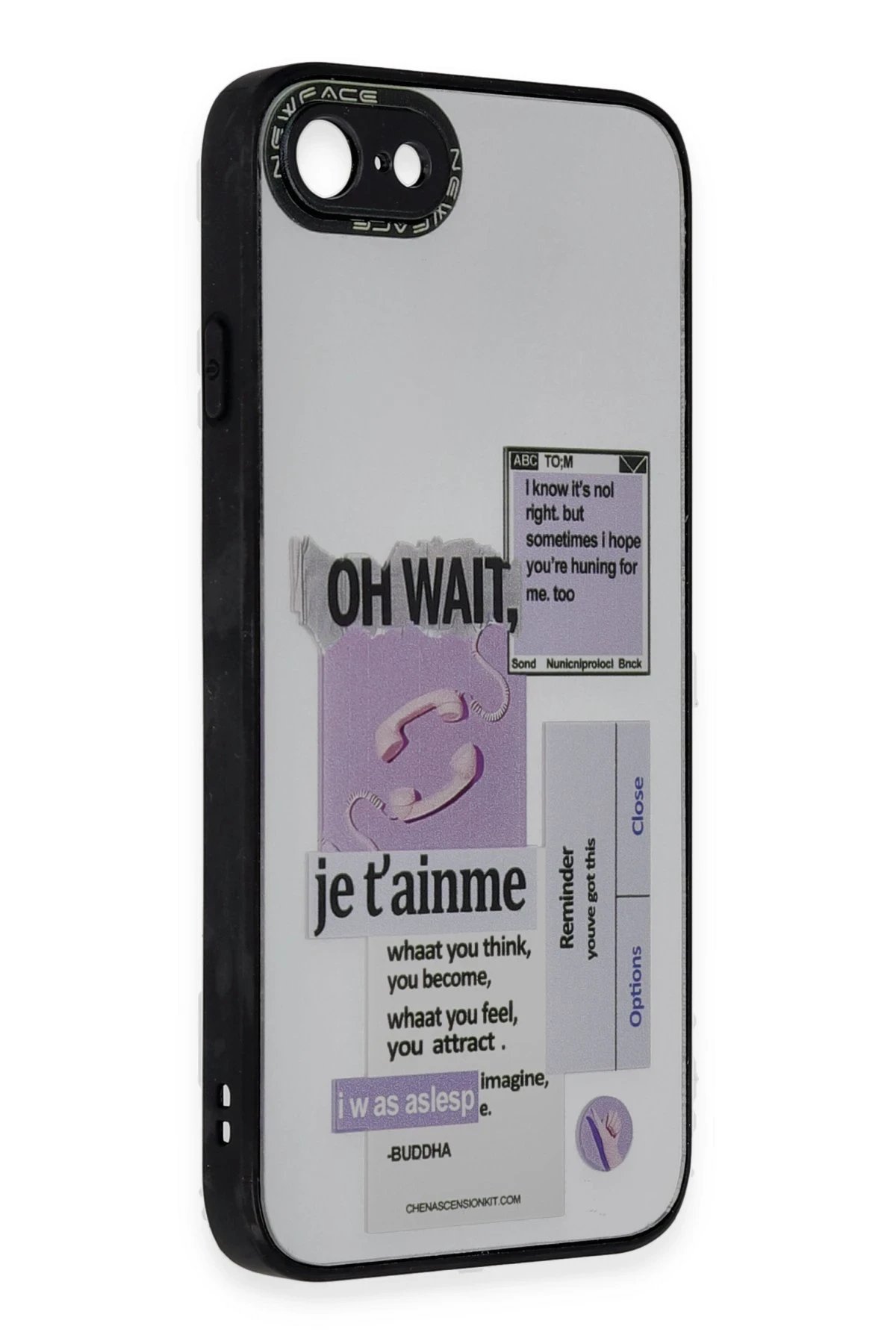 Newface iPhone 7 Kılıf Mirror Desenli Kapak - Mirror - 4