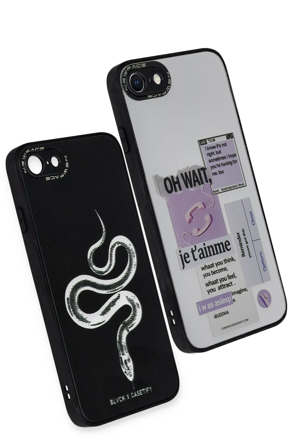 Newface iPhone 7 Kılıf Mirror Desenli Kapak - Mirror - 10