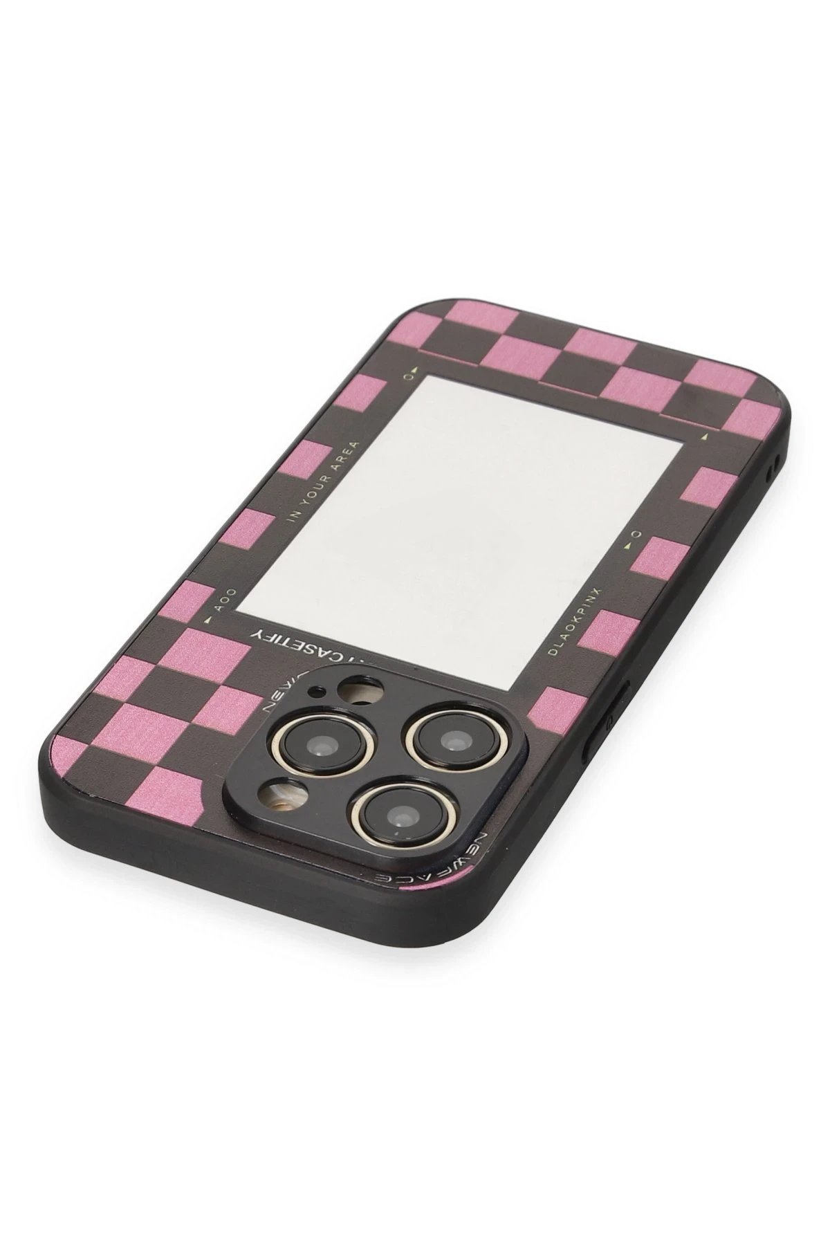 Newface iPhone 12 Pro Kılıf Mirror Desenli Kapak - Mirror - 8