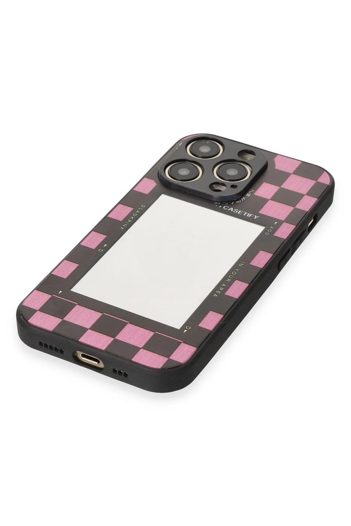 Newface iPhone 12 Pro Kılıf Mirror Desenli Kapak - Mirror - 8