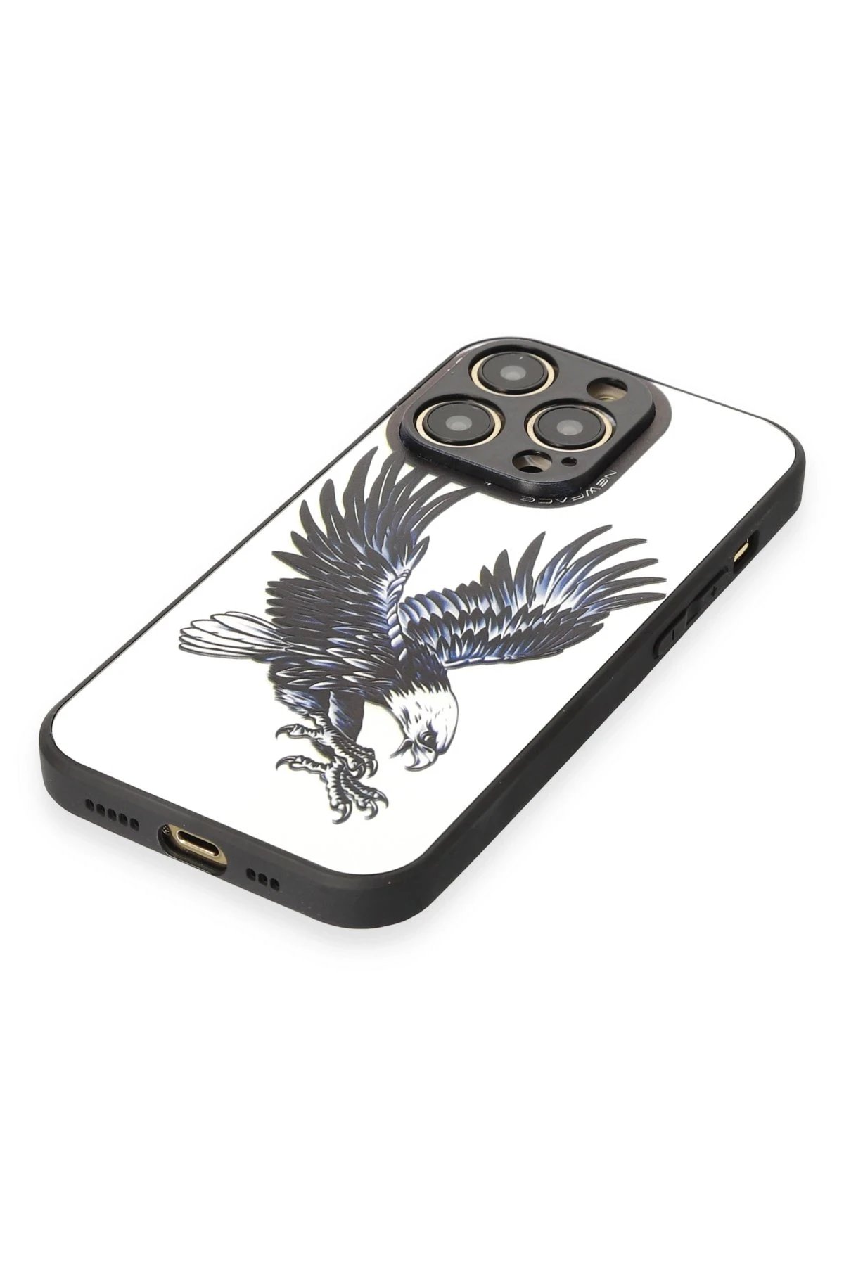 Newface iPhone 12 Pro Max Kılıf Mirror Desenli Kapak - Mirror - 1