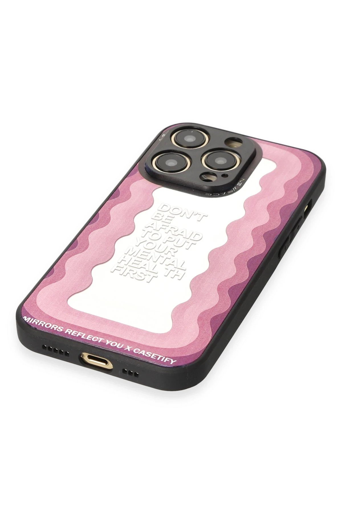 Newface iPhone 12 Pro Max Kılıf Mirror Desenli Kapak - Mirror - 11