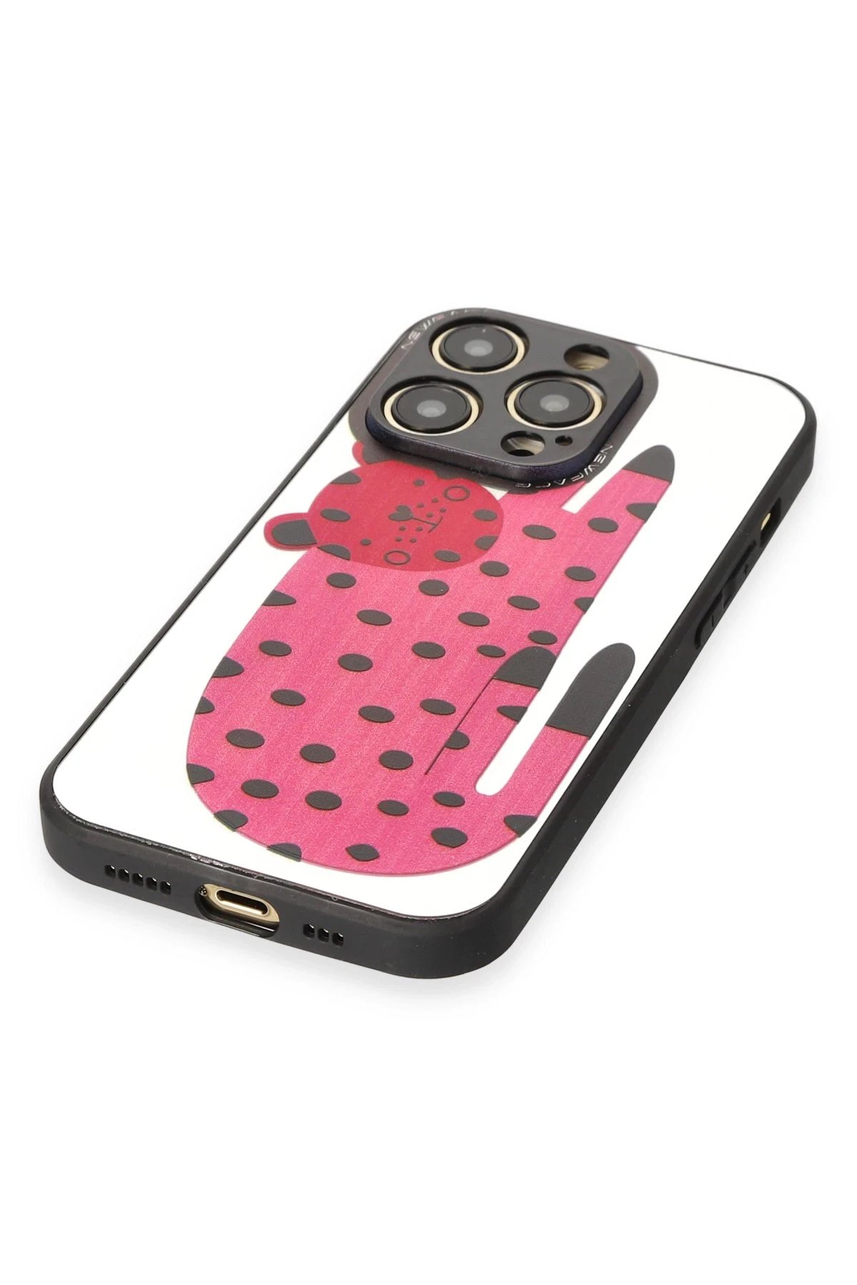 Newface iPhone 12 Pro Max Kılıf Mirror Desenli Kapak - Mirror - 12