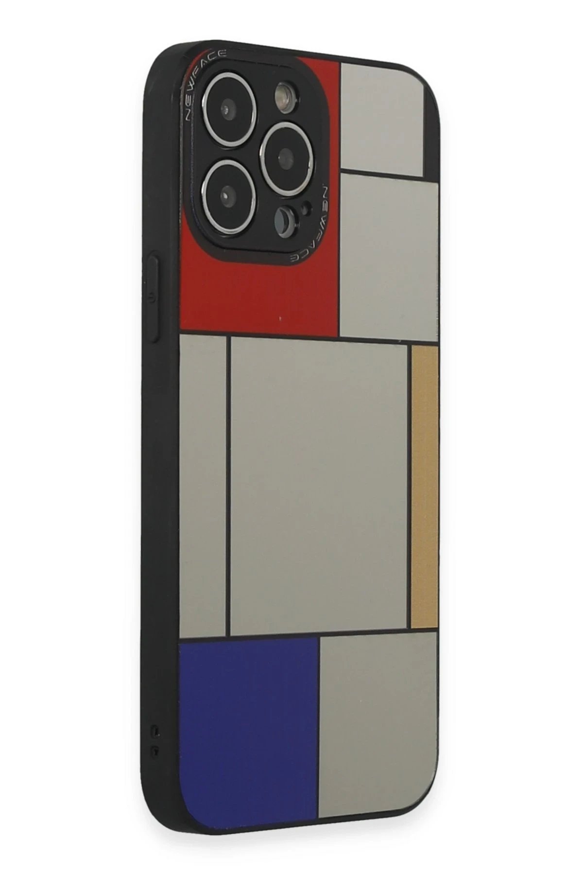 Newface iPhone 13 Pro Kılıf Mirror Desenli Kapak - Mirror - 9