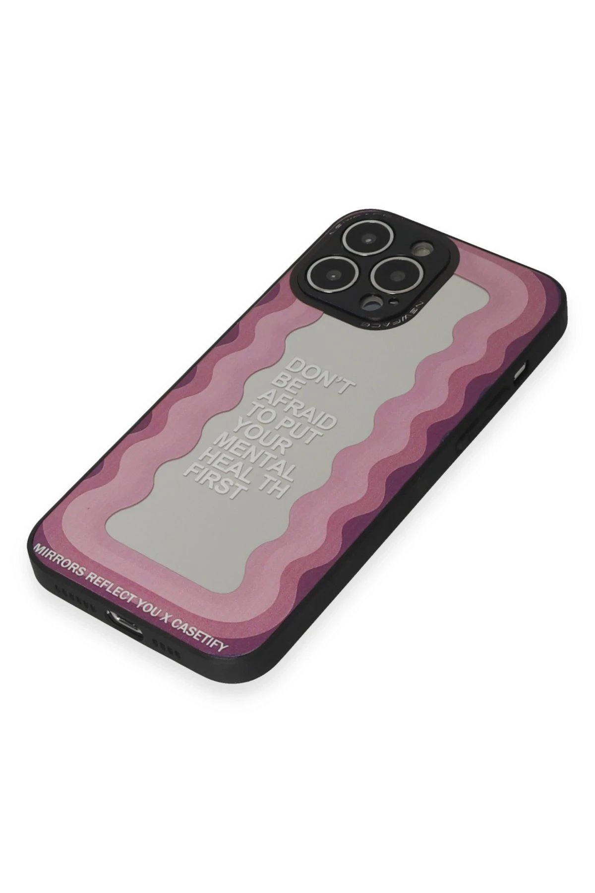 Newface iPhone 13 Pro Max Kılıf Mirror Desenli Kapak - Mirror - 11