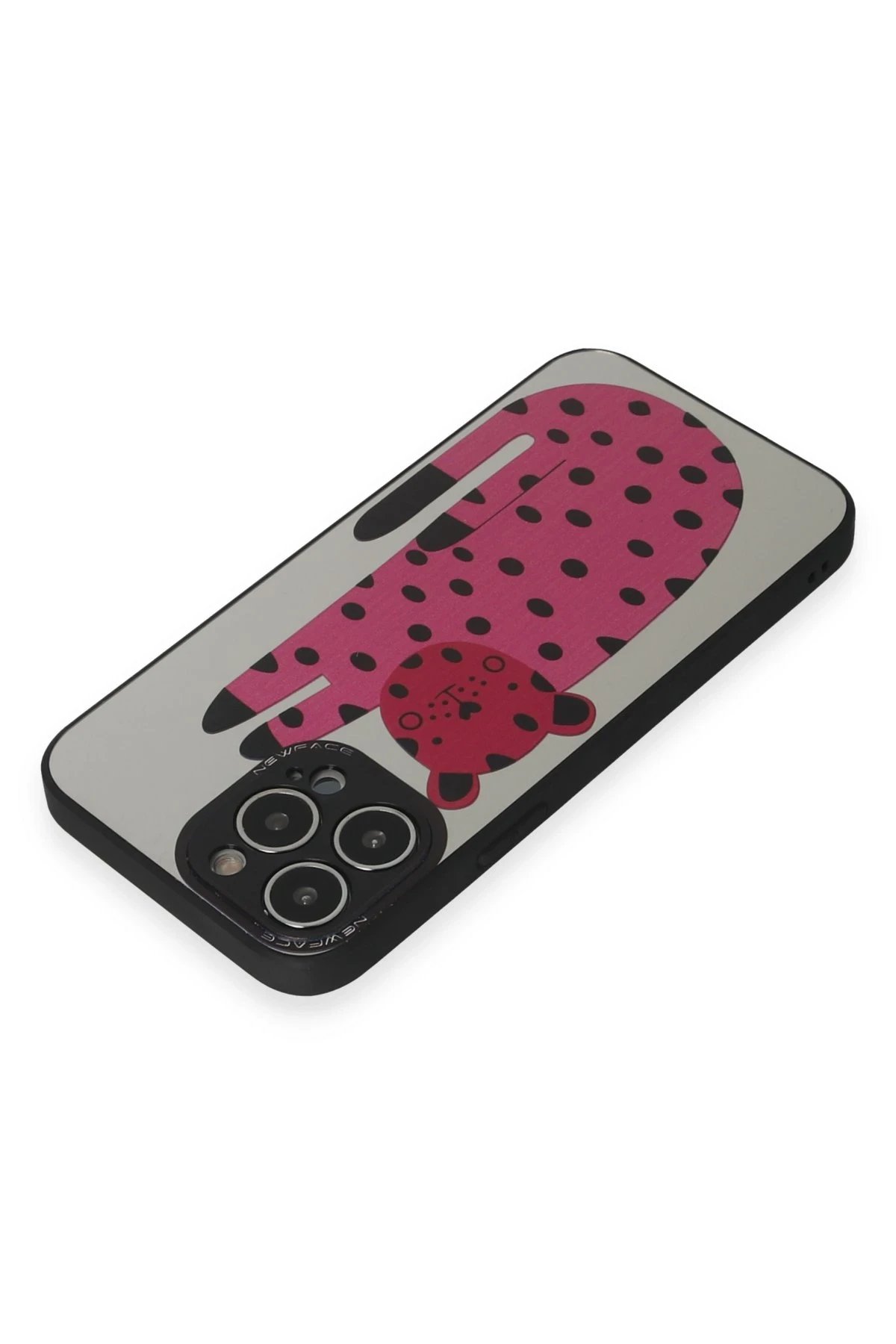 Newface iPhone 13 Pro Max Kılıf Mirror Desenli Kapak - Mirror - 12