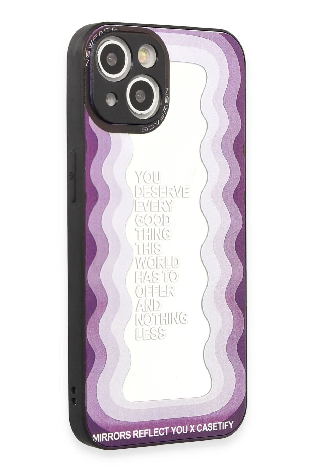 Newface iPhone 14 Kılıf Mirror Desenli Kapak - Mirror - 5