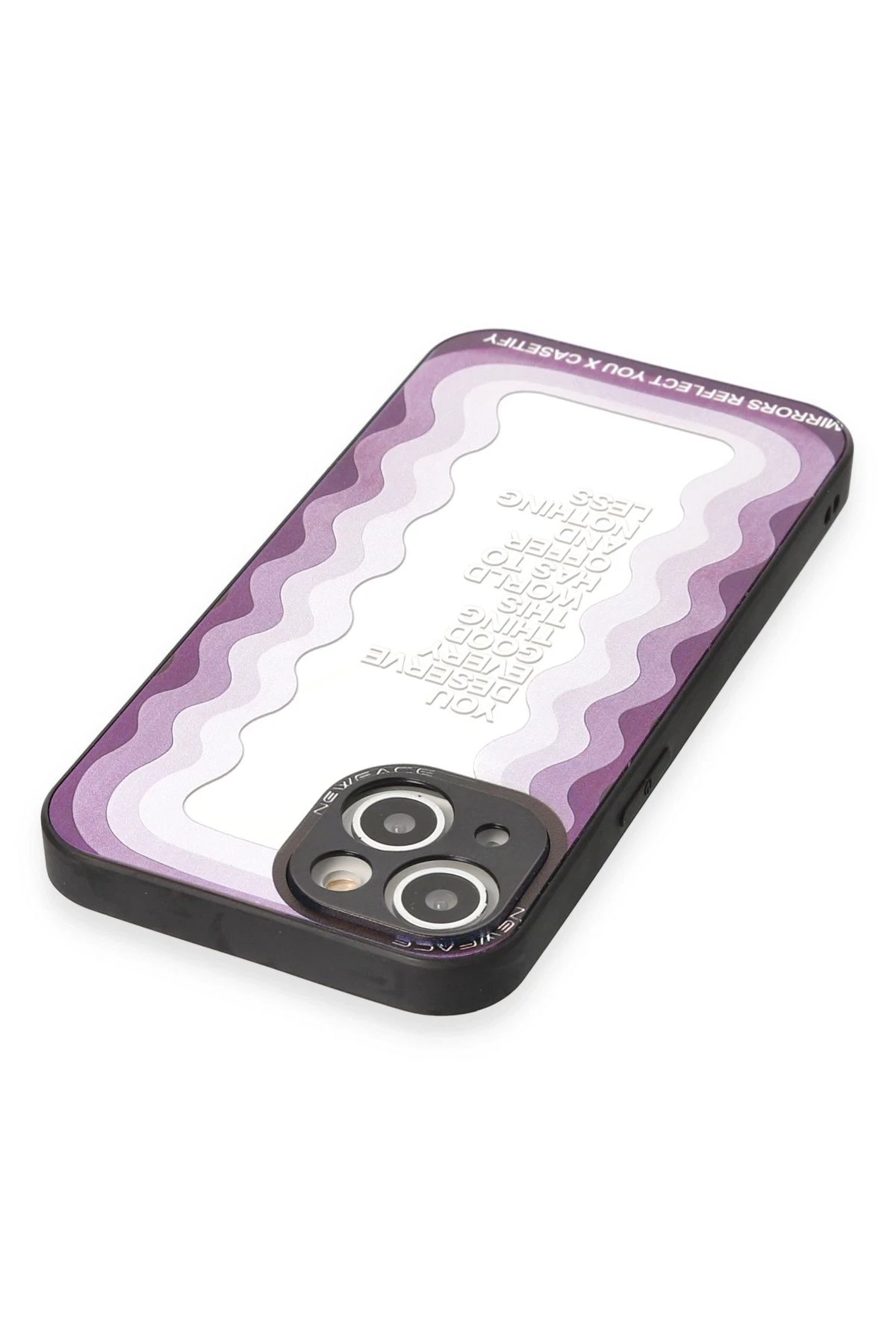 Newface iPhone 14 Kılıf Mirror Desenli Kapak - Mirror - 5