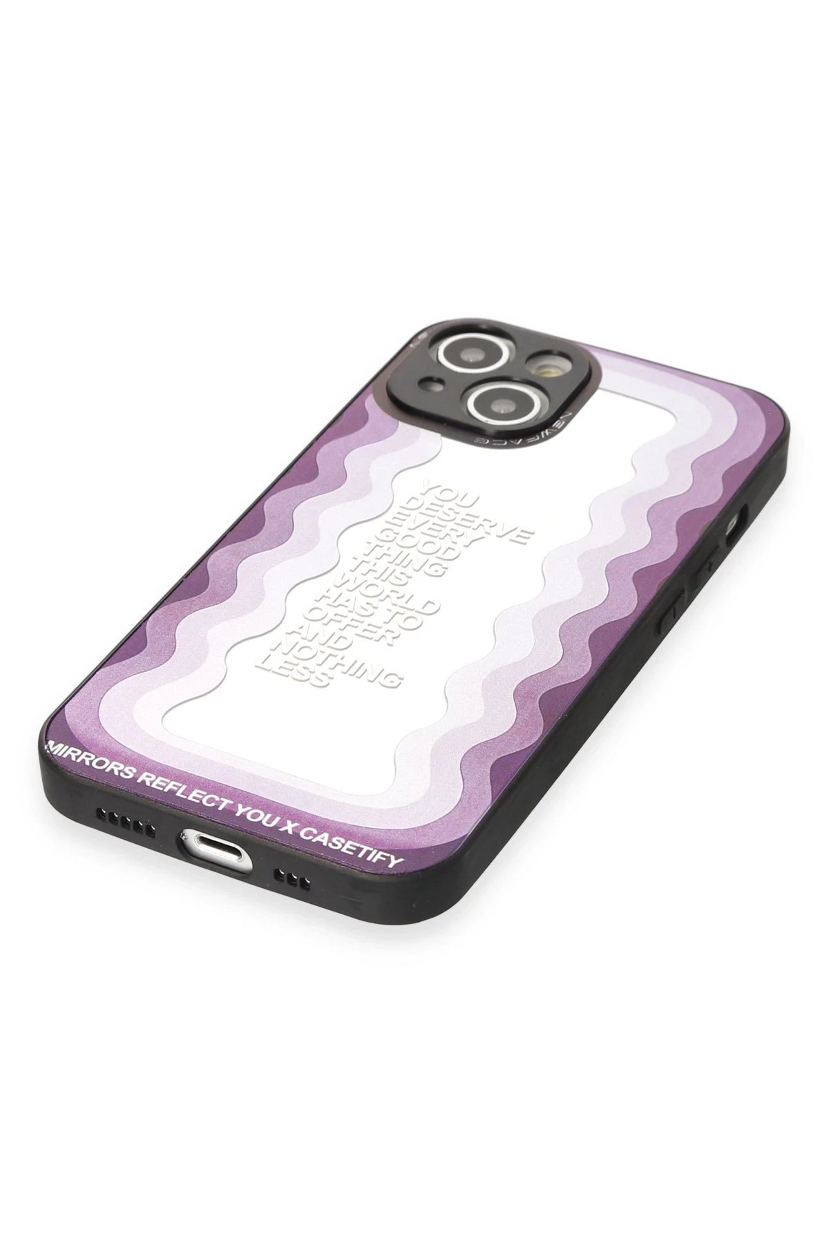 Newface iPhone 14 Kılıf Mirror Desenli Kapak - Mirror - 5