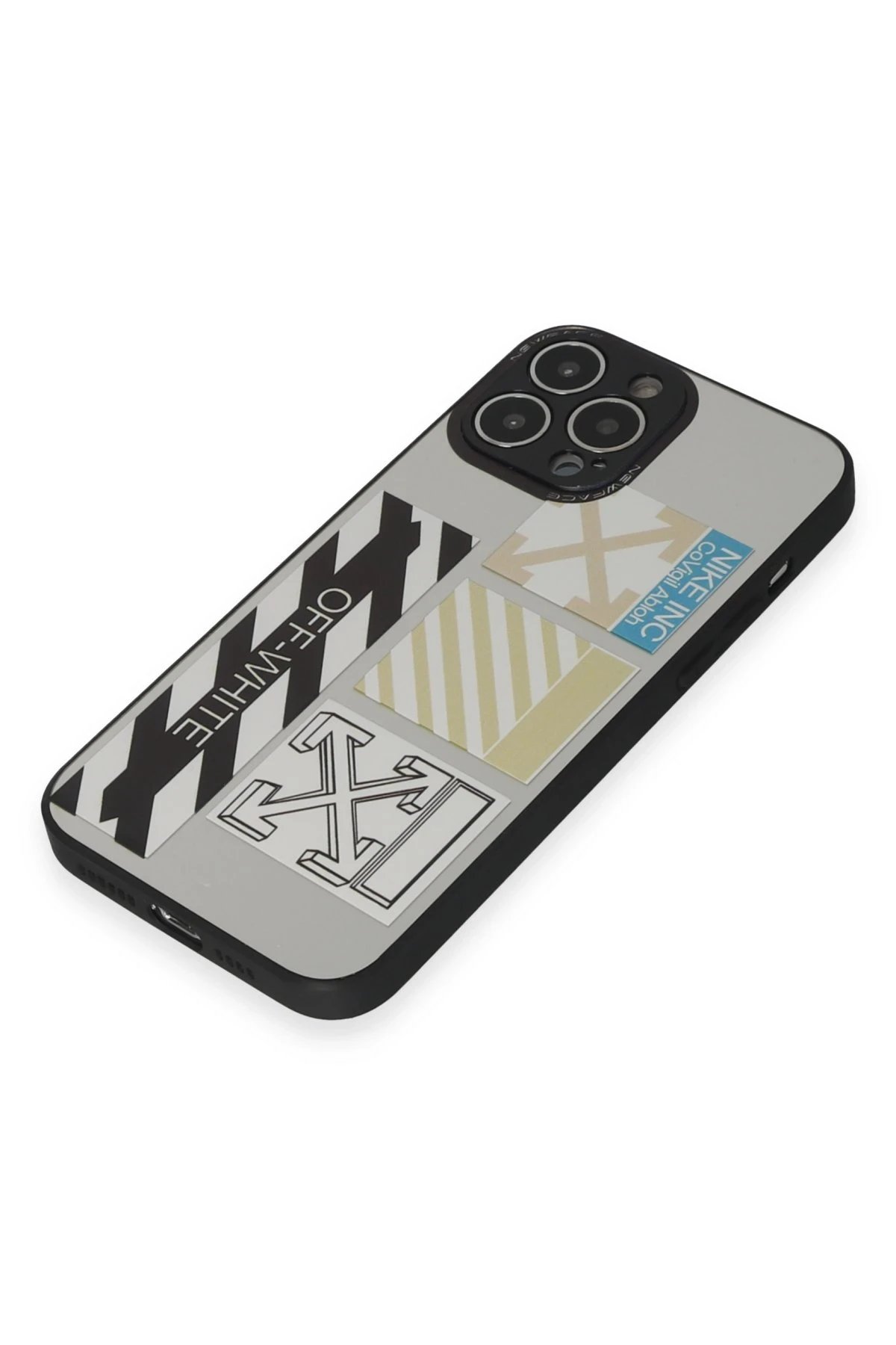 Newface iPhone 14 Pro Kılıf Mirror Desenli Kapak - Mirror - 6