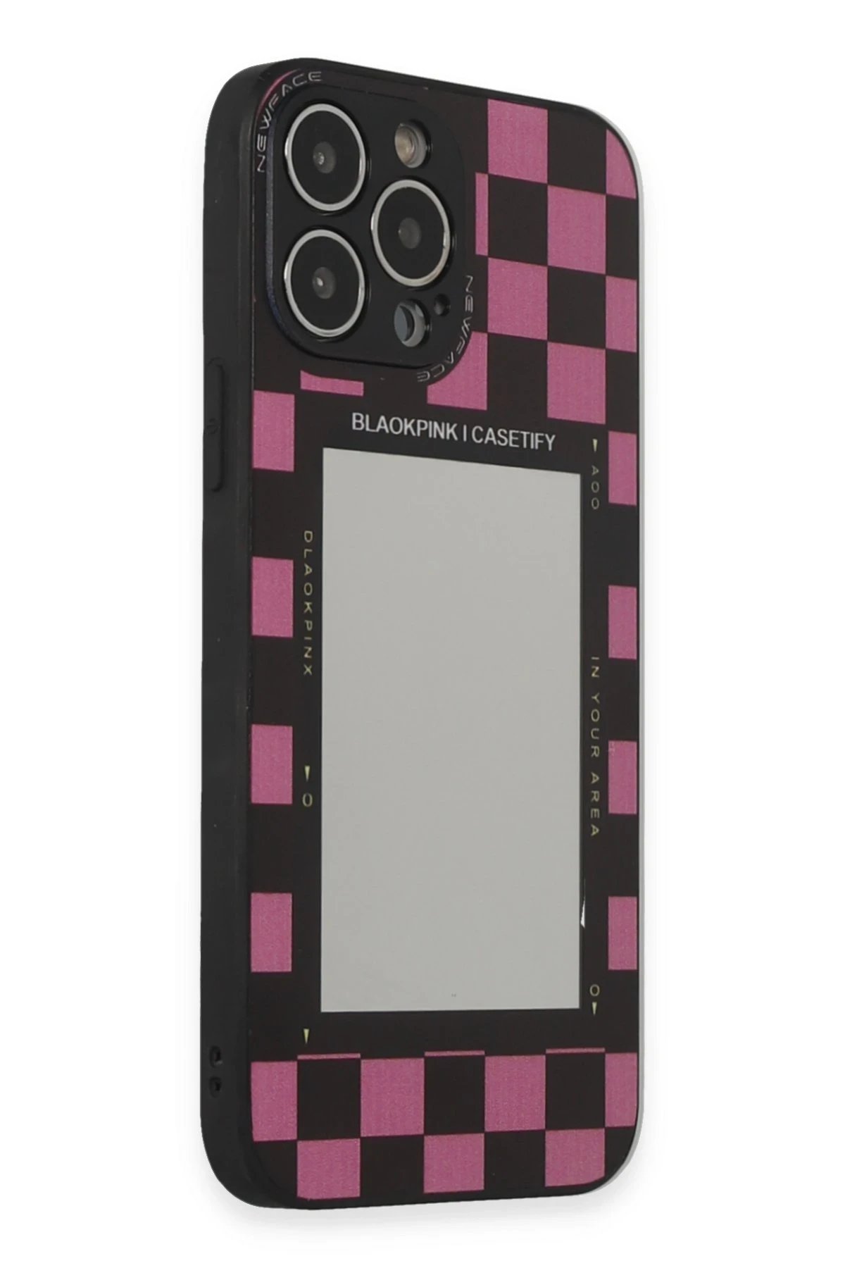 Newface iPhone 14 Pro Kılıf Mirror Desenli Kapak - Mirror - 8