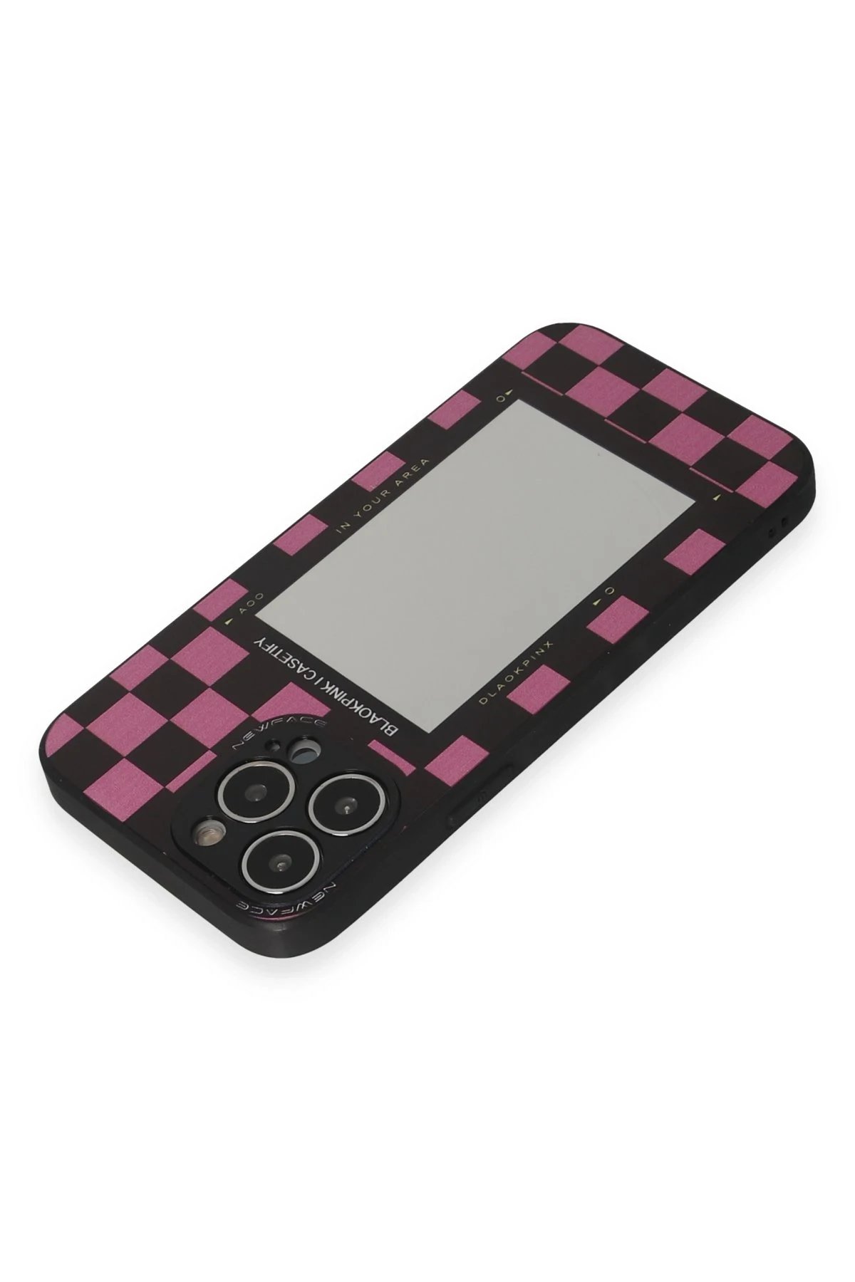 Newface iPhone 14 Pro Kılıf Mirror Desenli Kapak - Mirror - 8