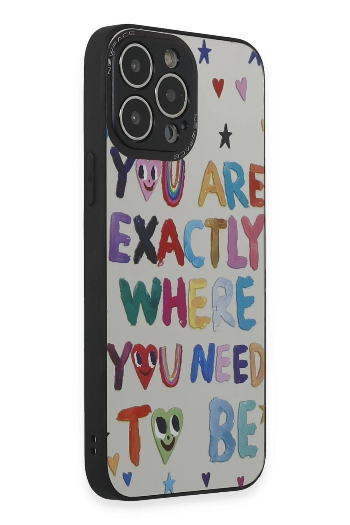 Newface iPhone 14 Pro Kılıf Mirror Desenli Kapak - Mirror - 10