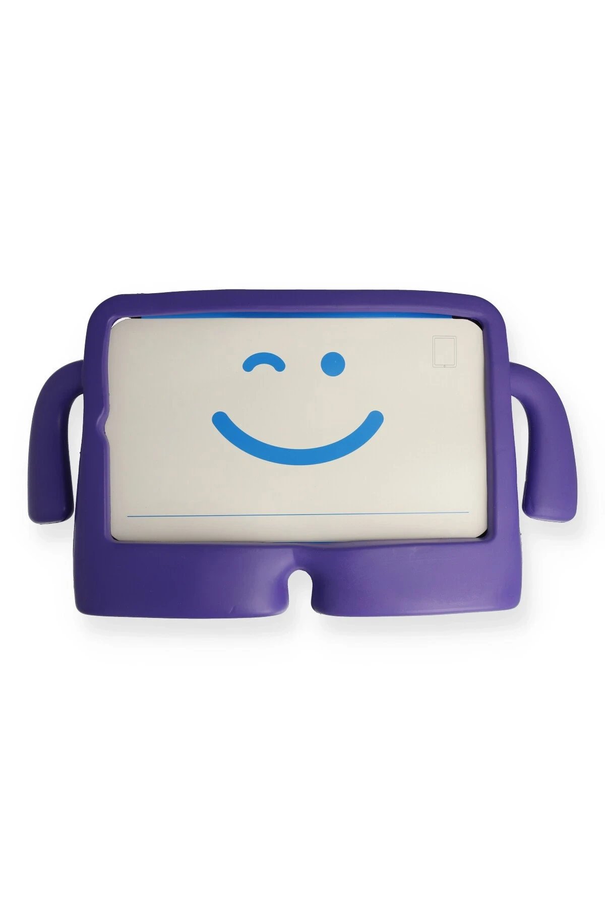 Newface iPad 10.2 (7.nesil) Kılıf Karakter Tablet Silikon - Mor