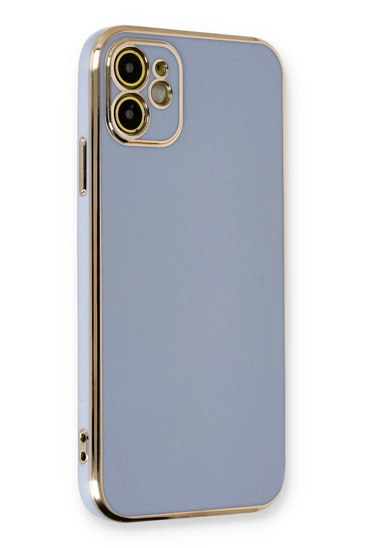 Newface iPhone 11 Kılıf Volet Silikon - Mavi