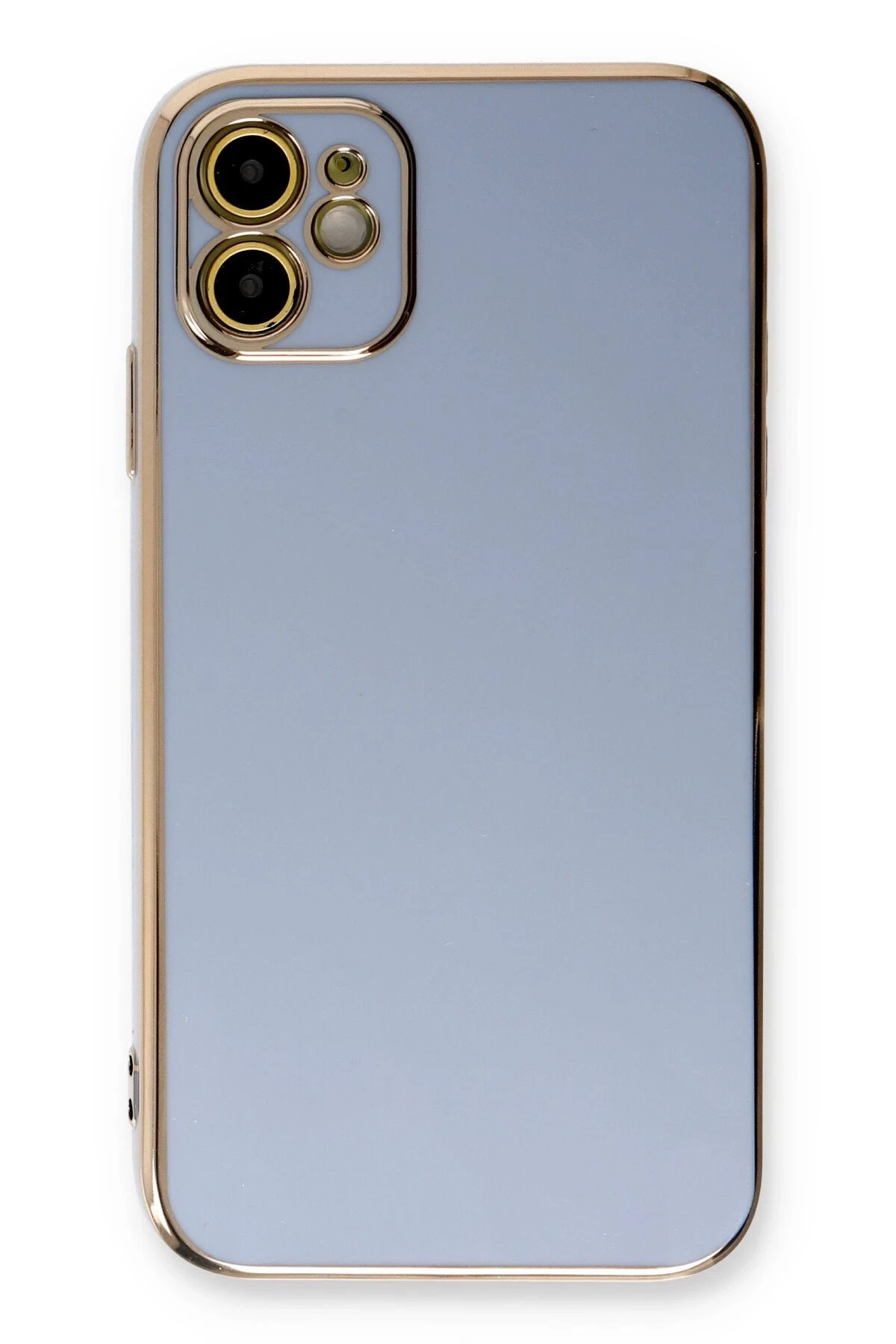 Newface iPhone 11 Kılıf Volet Silikon - Mavi