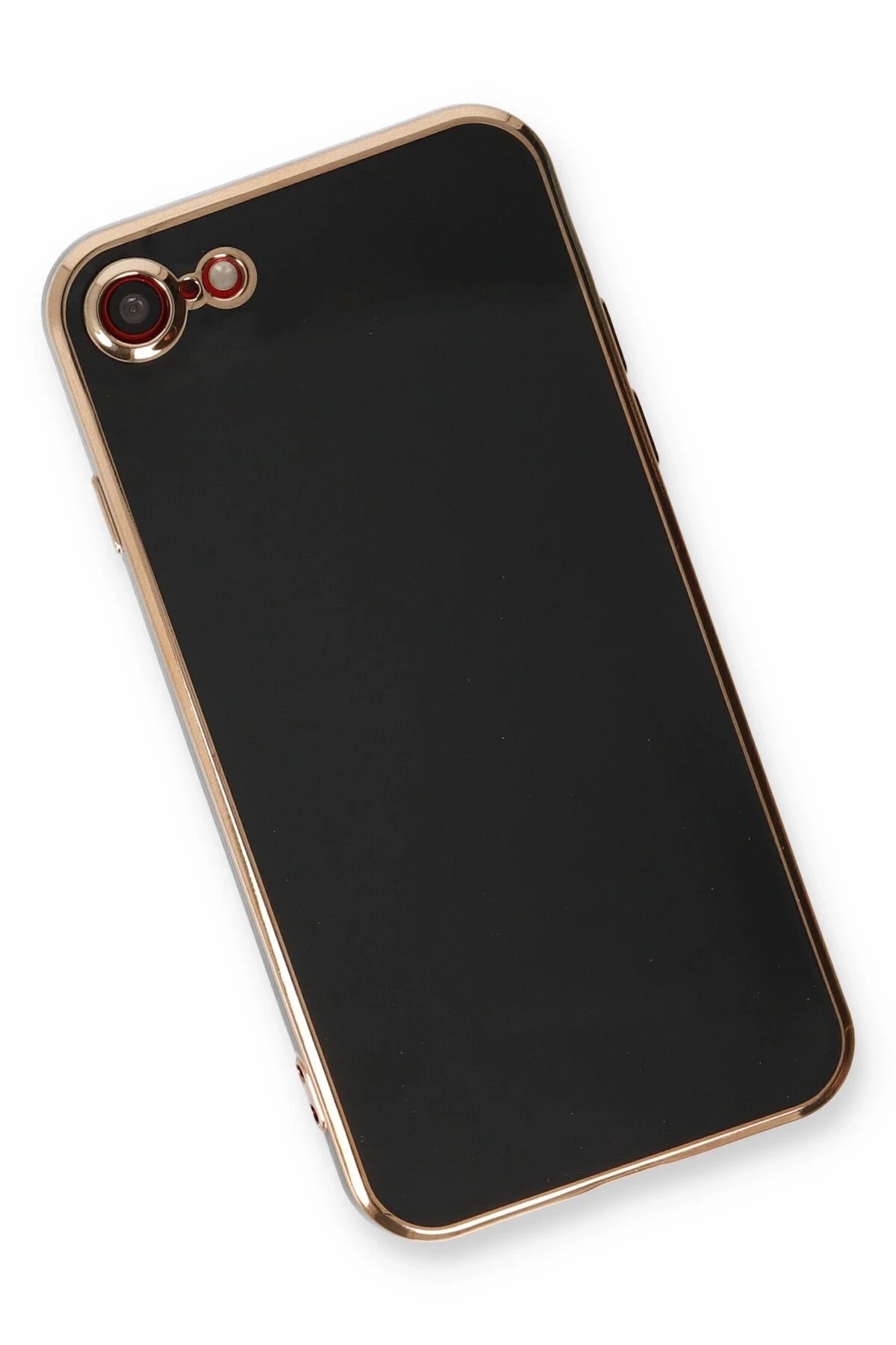 Newface iPhone 7 Kılıf Volet Silikon - Siyah